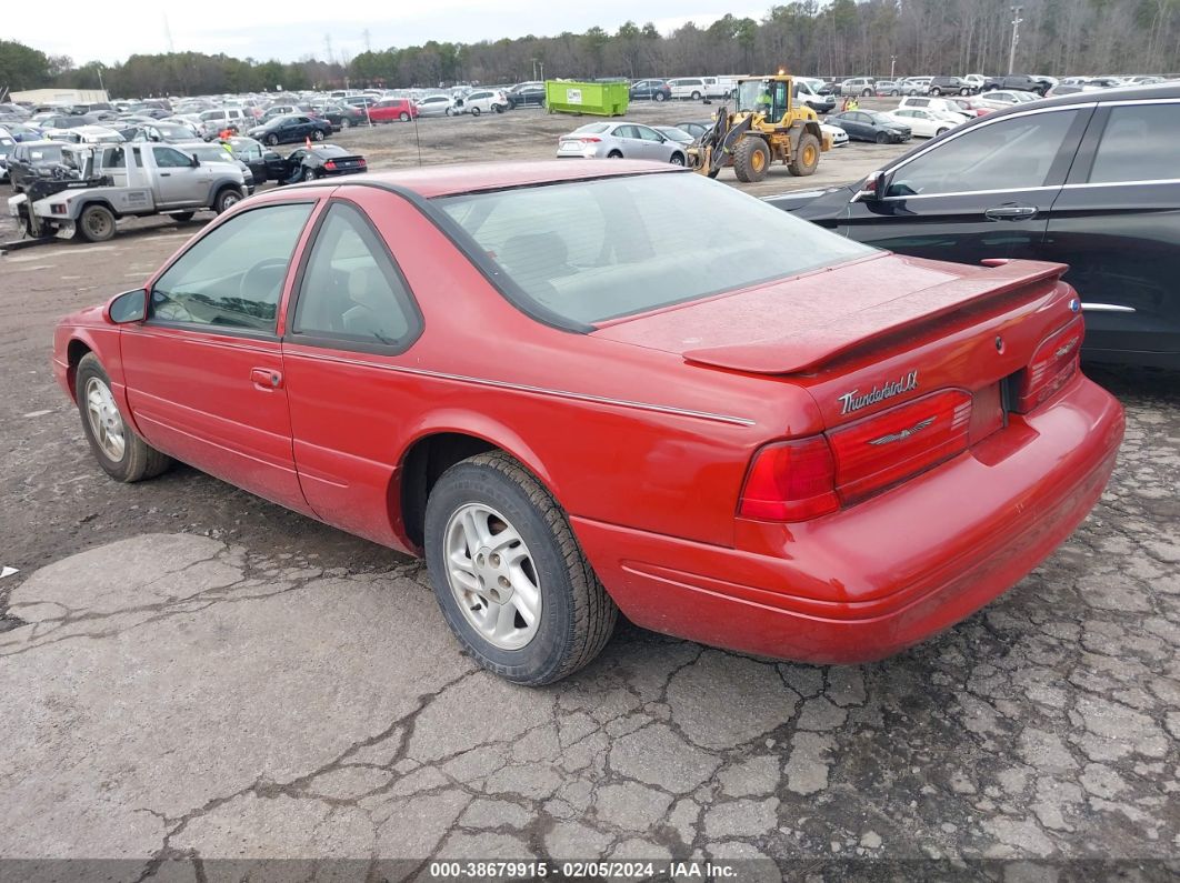 1996 Ford Thunderbird Lx Red vin: 1FALP62W5TH100202