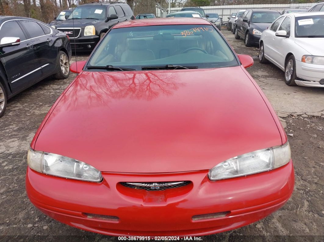 1996 Ford Thunderbird Lx Red vin: 1FALP62W5TH100202