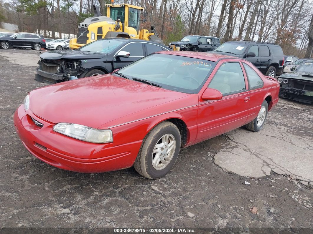 1996 Ford Thunderbird Lx Red vin: 1FALP62W5TH100202
