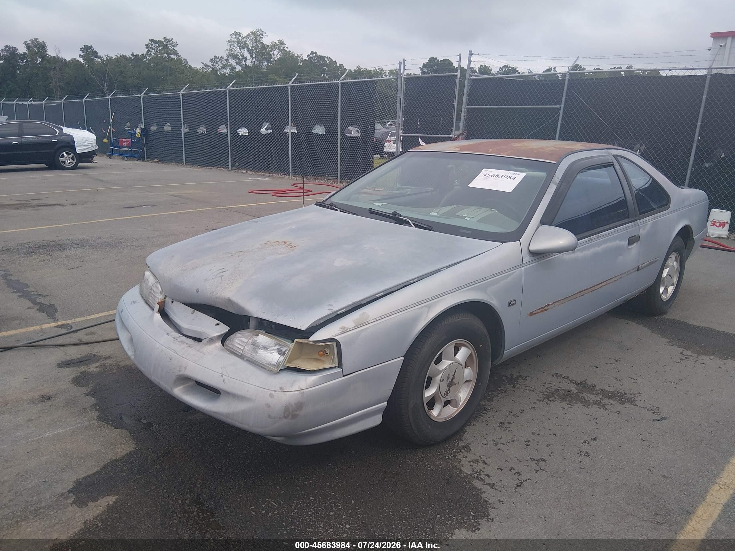 1994 Ford Thunderbird Lx Gray vin: 1FALP62W6RH117275