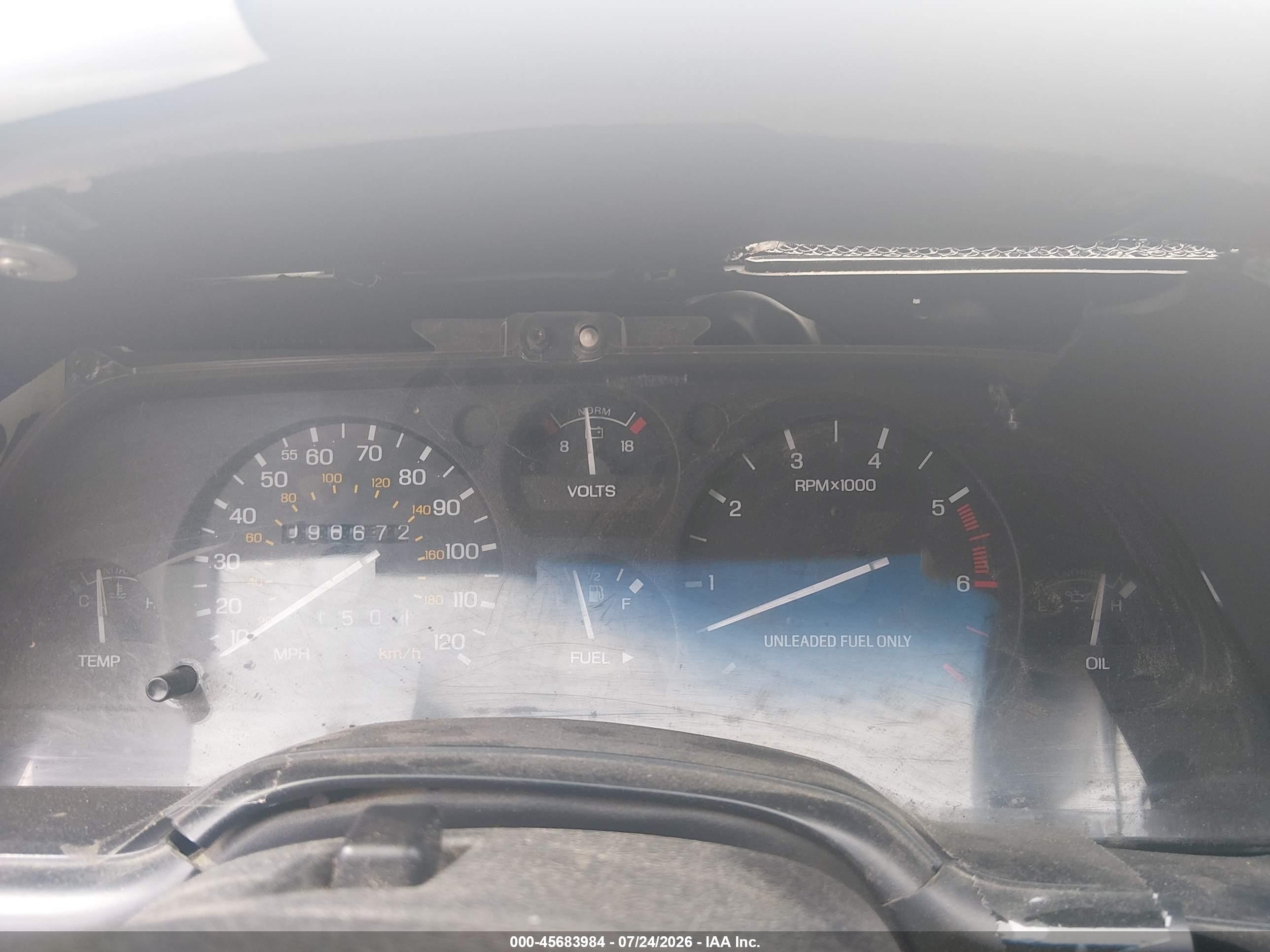 1994 Ford Thunderbird Lx Gray vin: 1FALP62W6RH117275