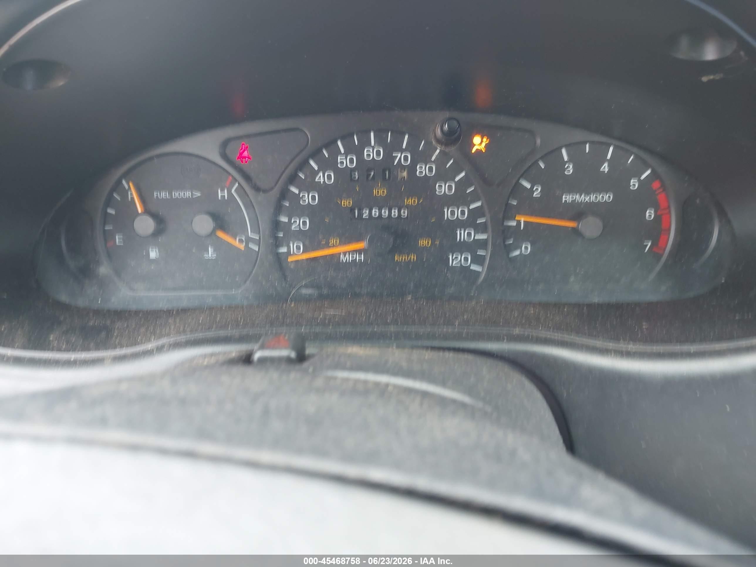 1997 Ford Thunderbird Lx Red vin: 1FALP62W6VH129842