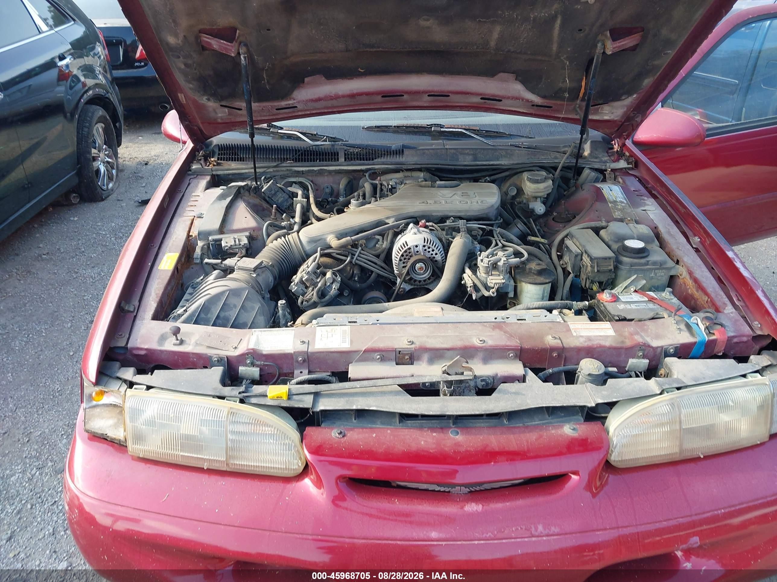 1994 Ford Thunderbird Lx Red vin: 1FALP62W7RH107810