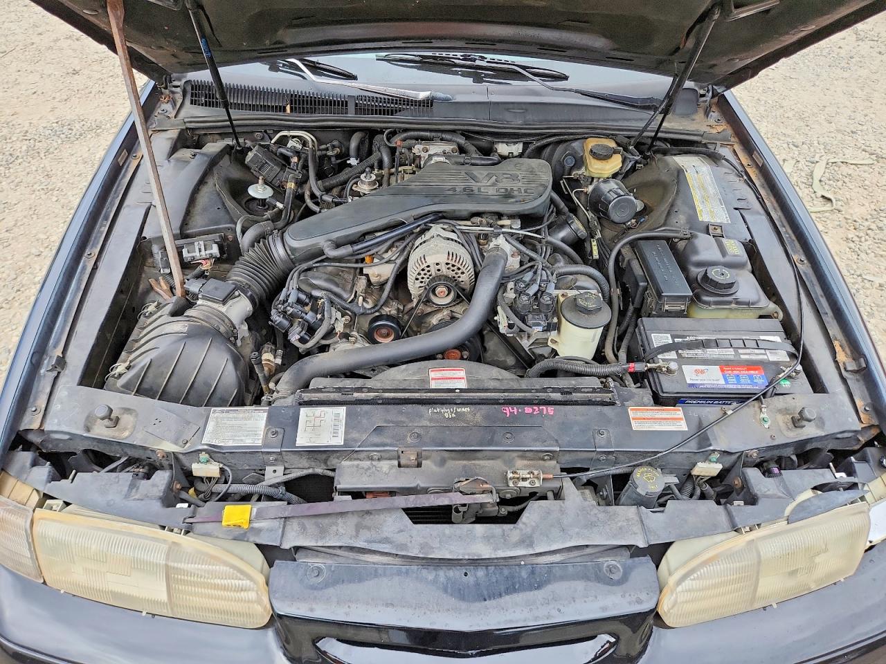 1994 Ford Thunderbird Lx Black vin: 1FALP62W8RH109131