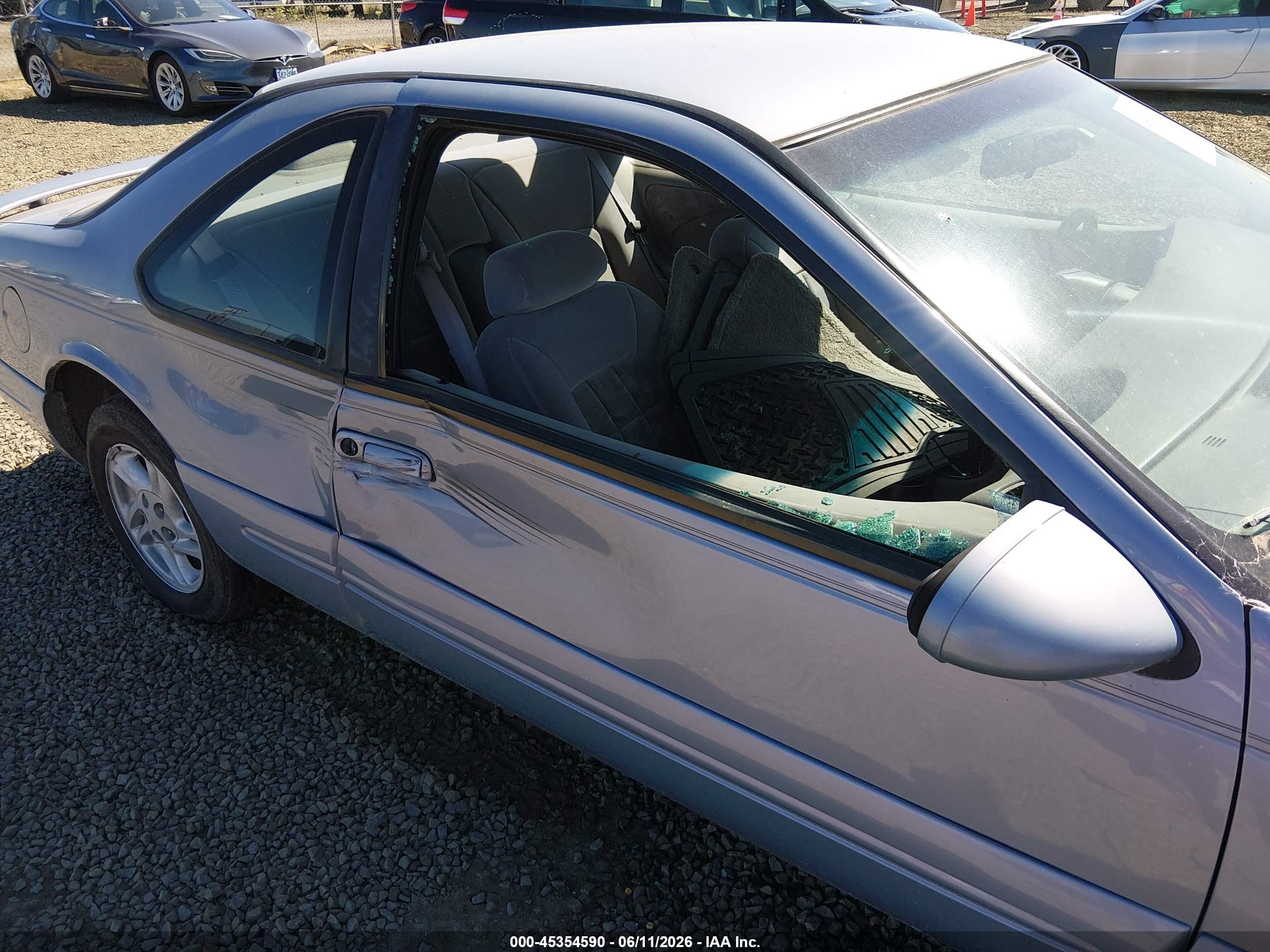 1996 Ford Thunderbird Lx Light Blue vin: 1FALP62WXTH121501