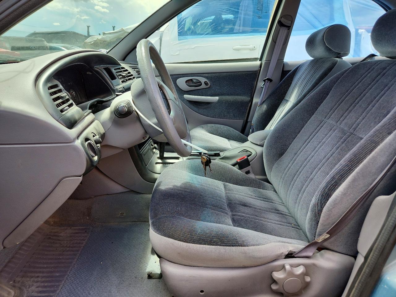 1997 Ford Contour Base Blue vin: 1FALP6530VK156345