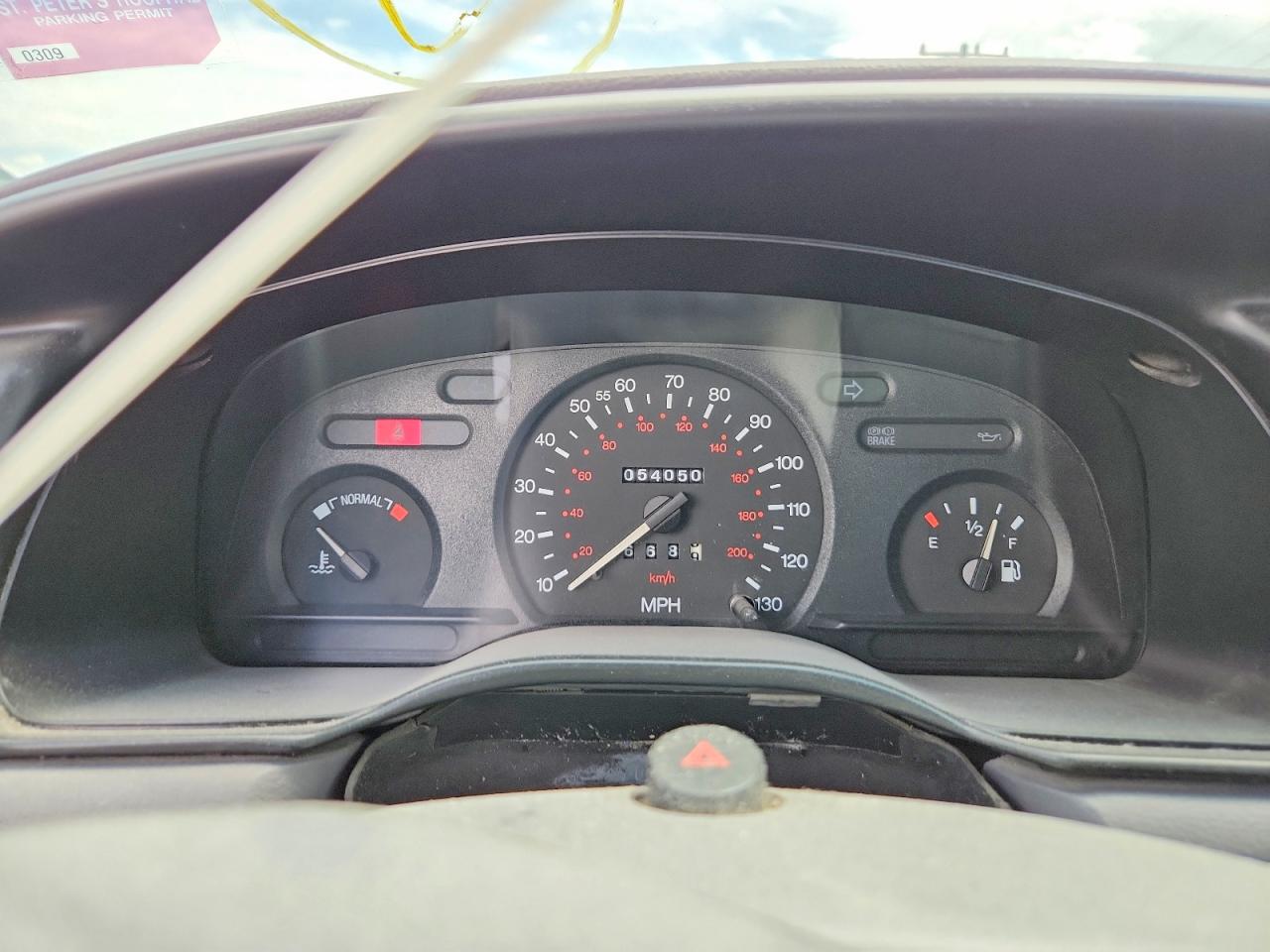 1997 Ford Contour Base Blue vin: 1FALP6530VK156345