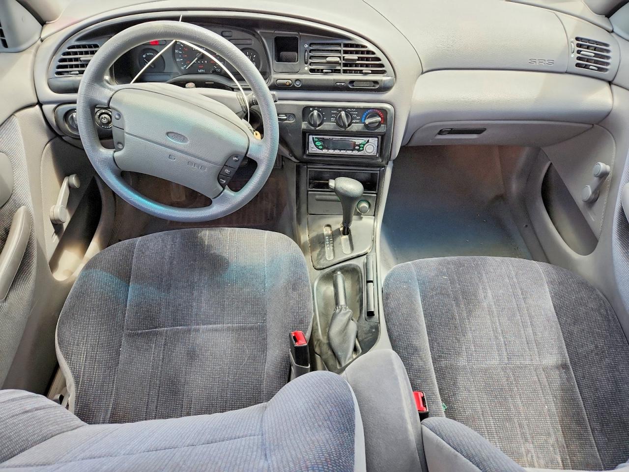1997 Ford Contour Base Blue vin: 1FALP6530VK156345