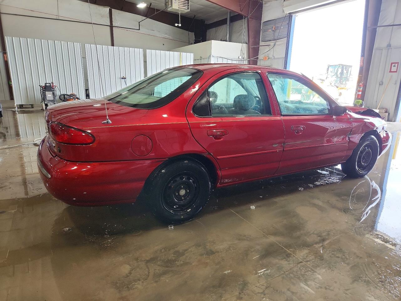 1995 Ford Contour Gl Maroon vin: 1FALP6531SK227824