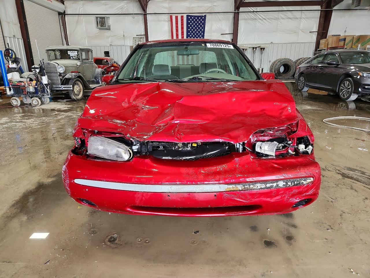 1995 Ford Contour Gl Maroon vin: 1FALP6531SK227824