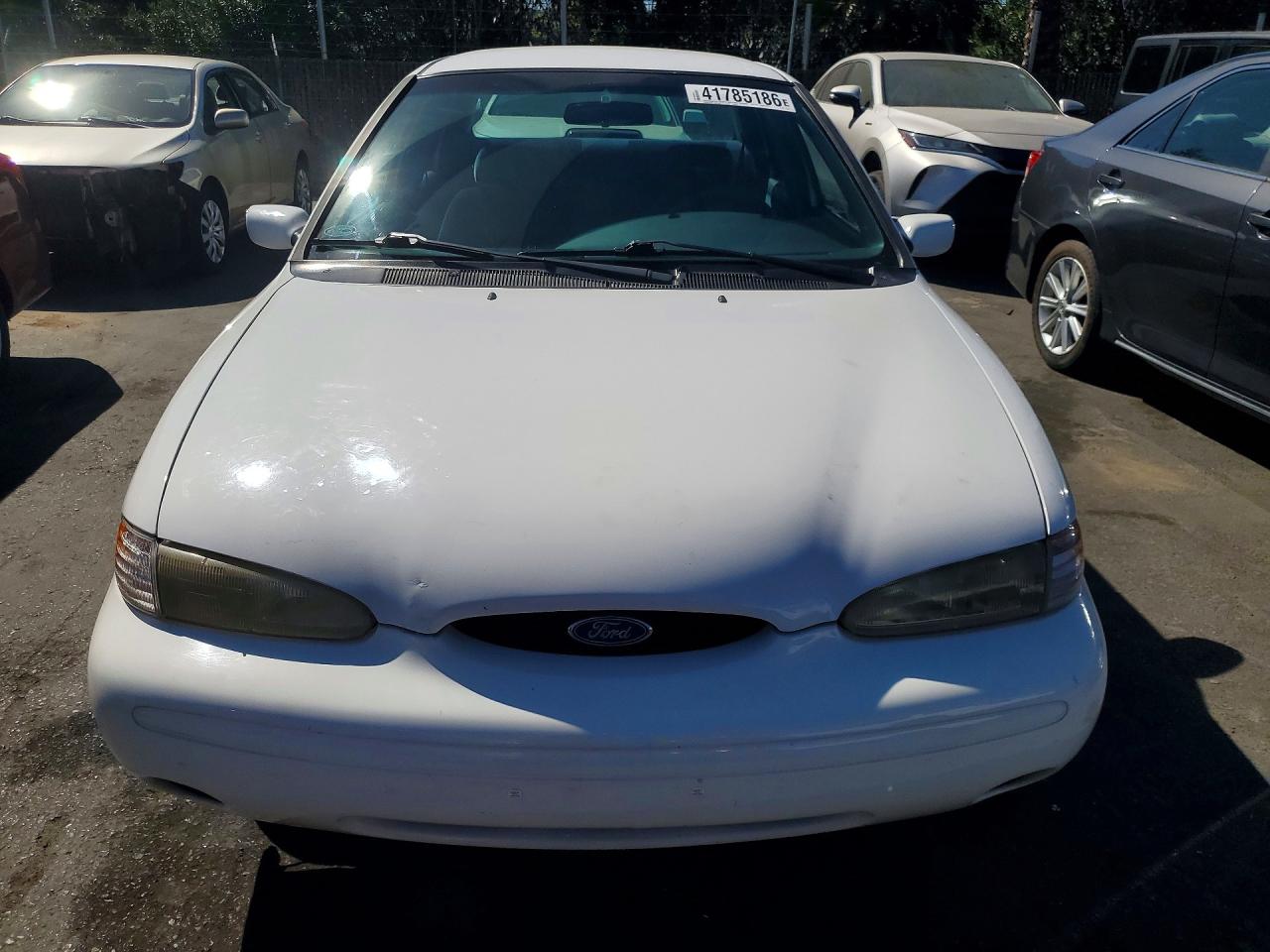 1996 Ford Contour Gl White vin: 1FALP6531TK219854