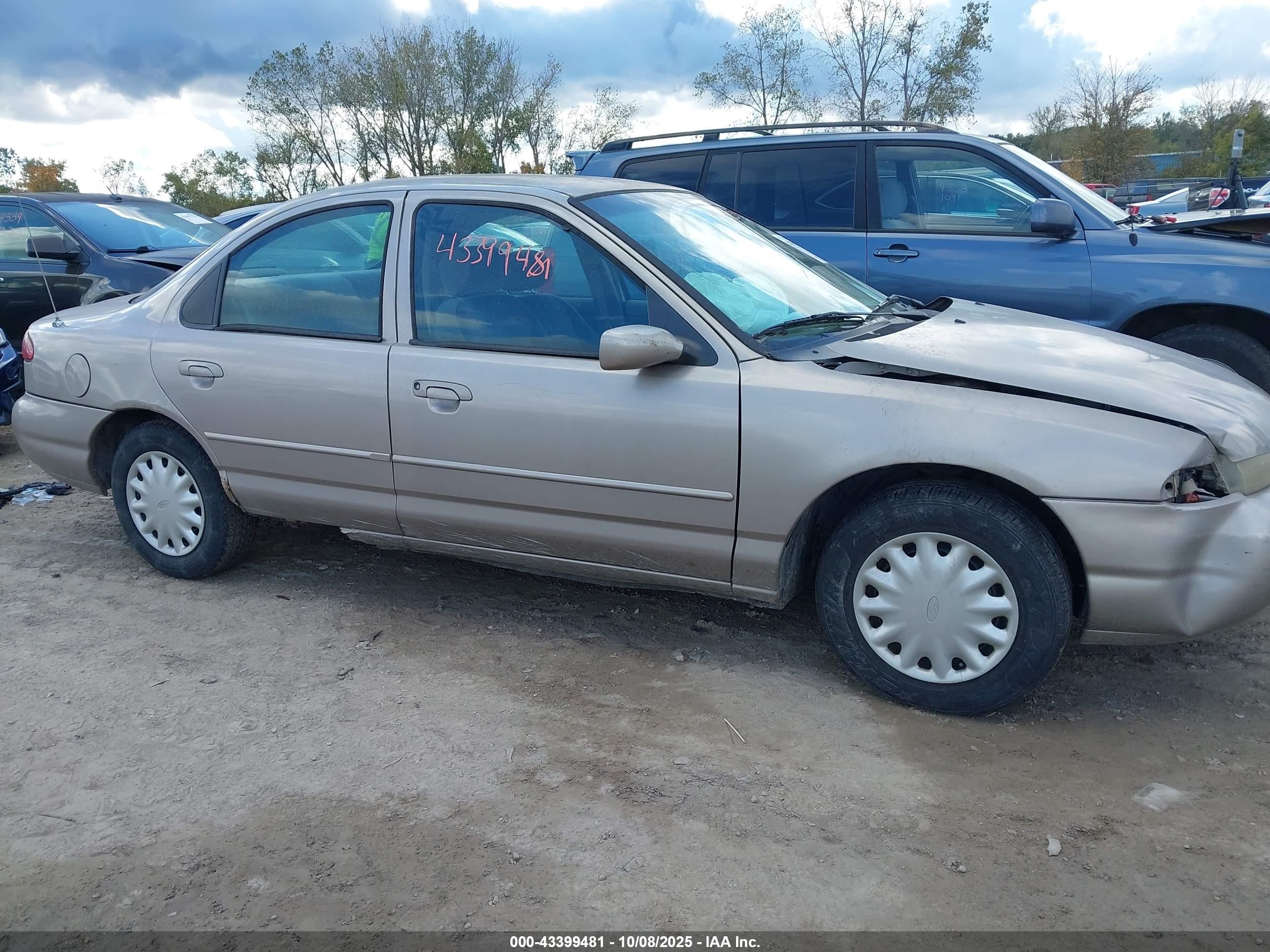 1996 Ford Contour Gl/sport Gray vin: 1FALP6536TK194255