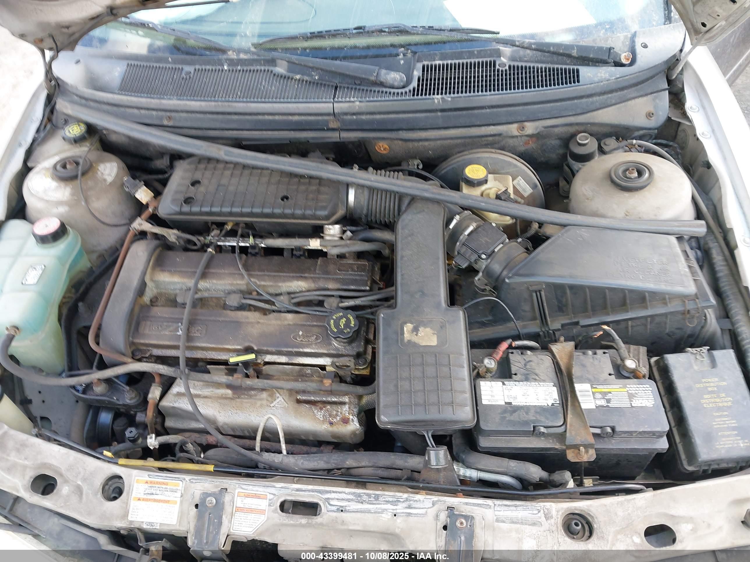1996 Ford Contour Gl/sport Gray vin: 1FALP6536TK194255