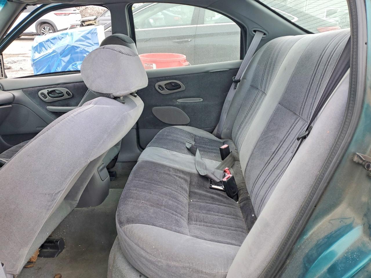 1997 Ford Contour Base Green vin: 1FALP6536VK160206