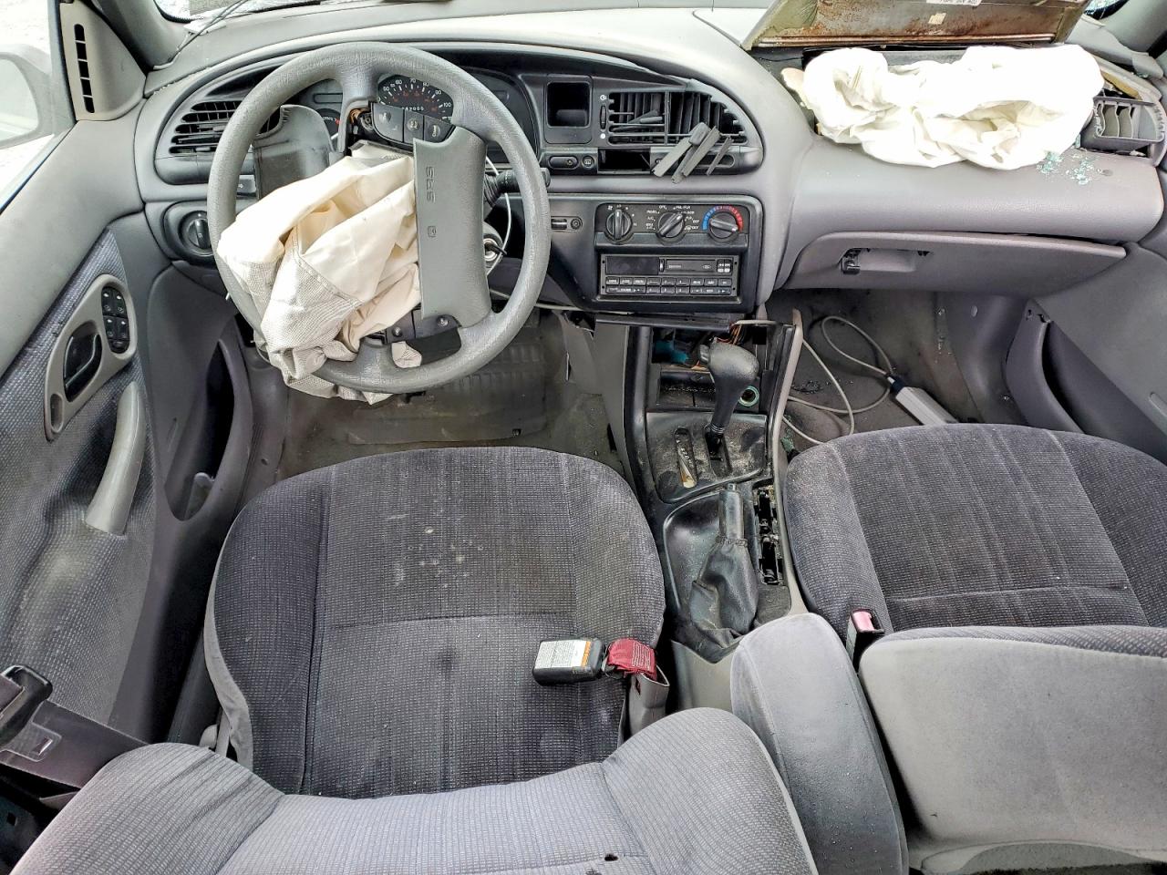 1997 Ford Contour Base Green vin: 1FALP6536VK160206