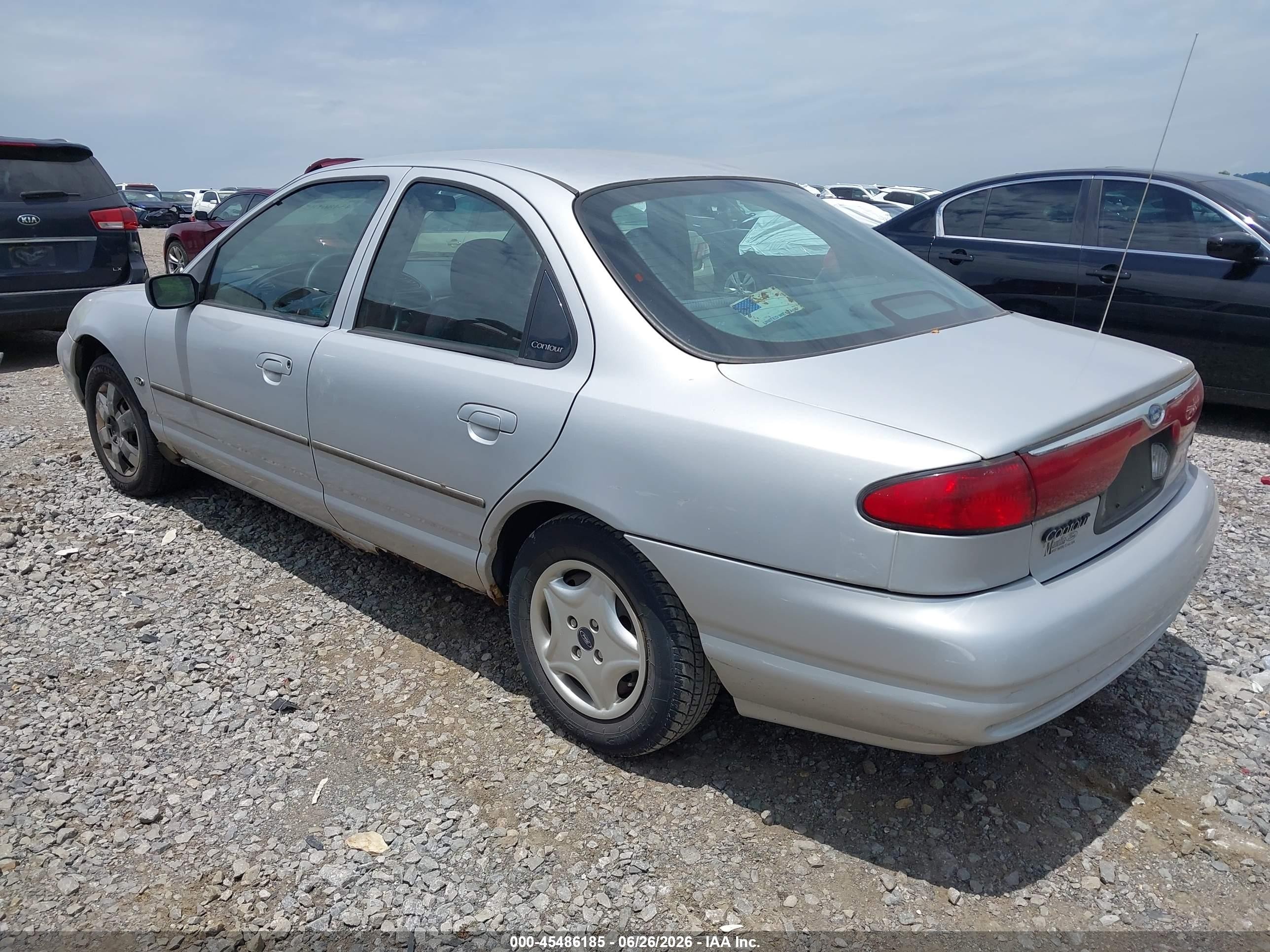 1998 Ford Contour Lx Gray vin: 1FALP6538WK178319