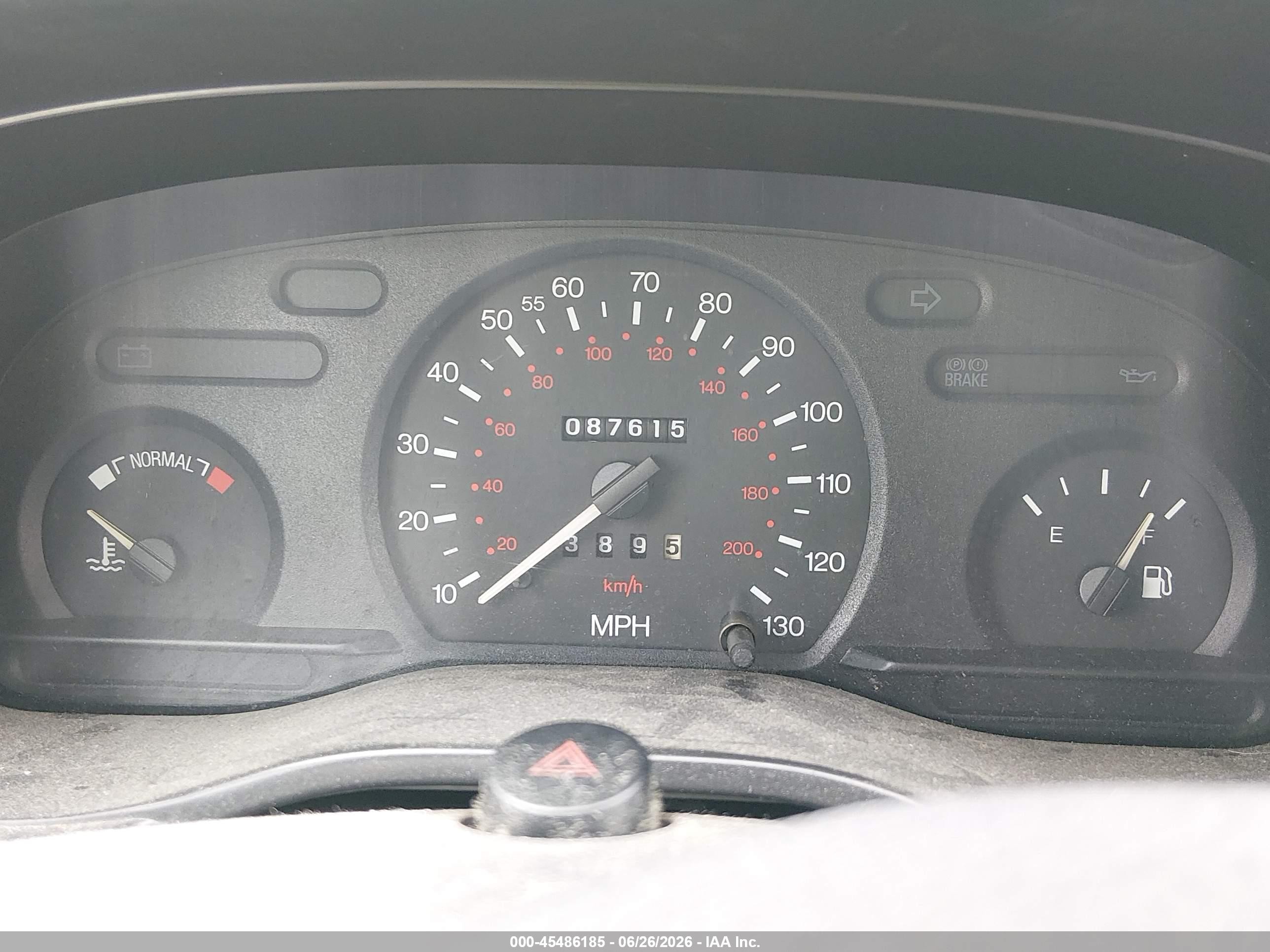 1998 Ford Contour Lx Gray vin: 1FALP6538WK178319