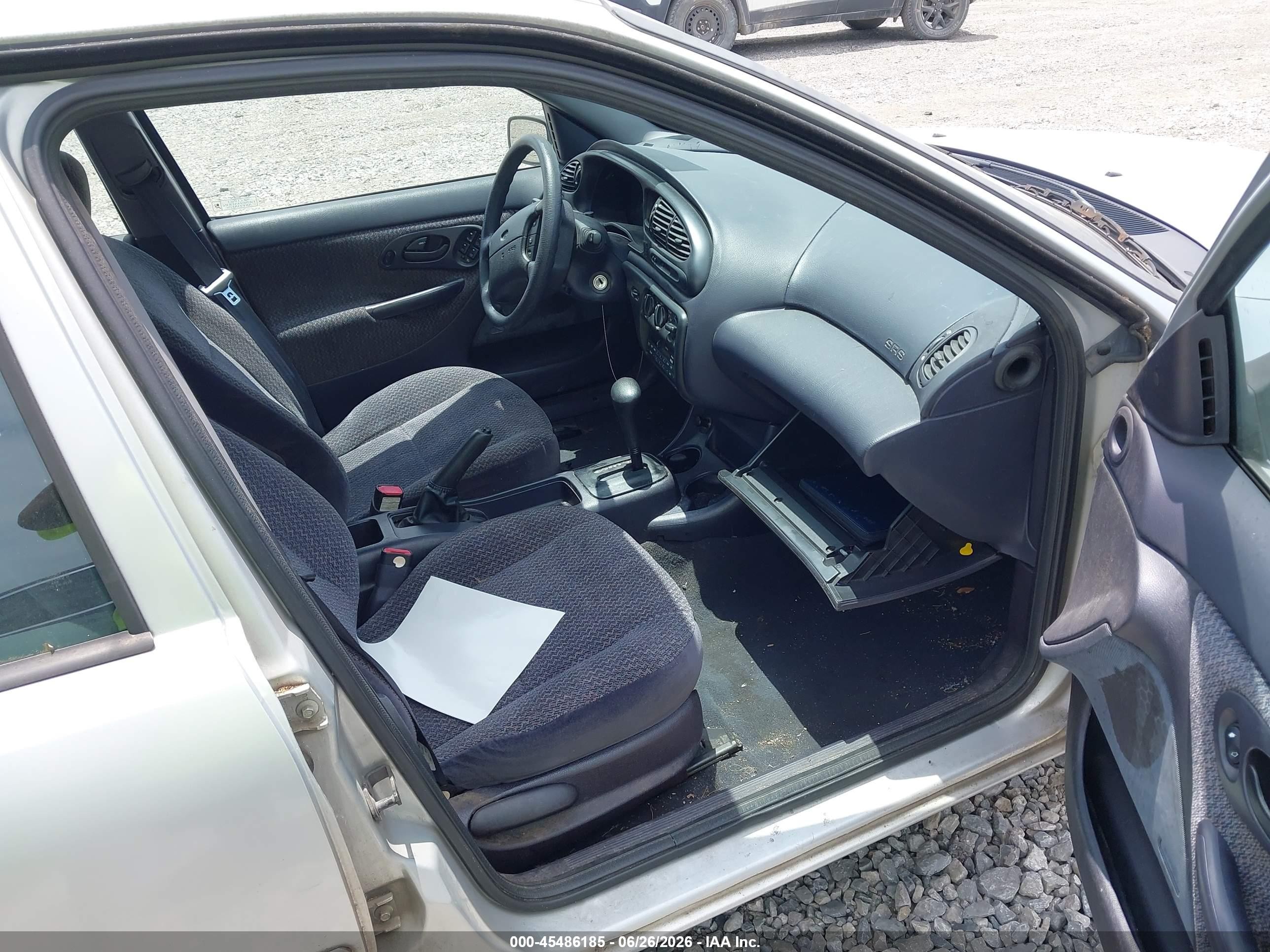 1998 Ford Contour Lx Gray vin: 1FALP6538WK178319