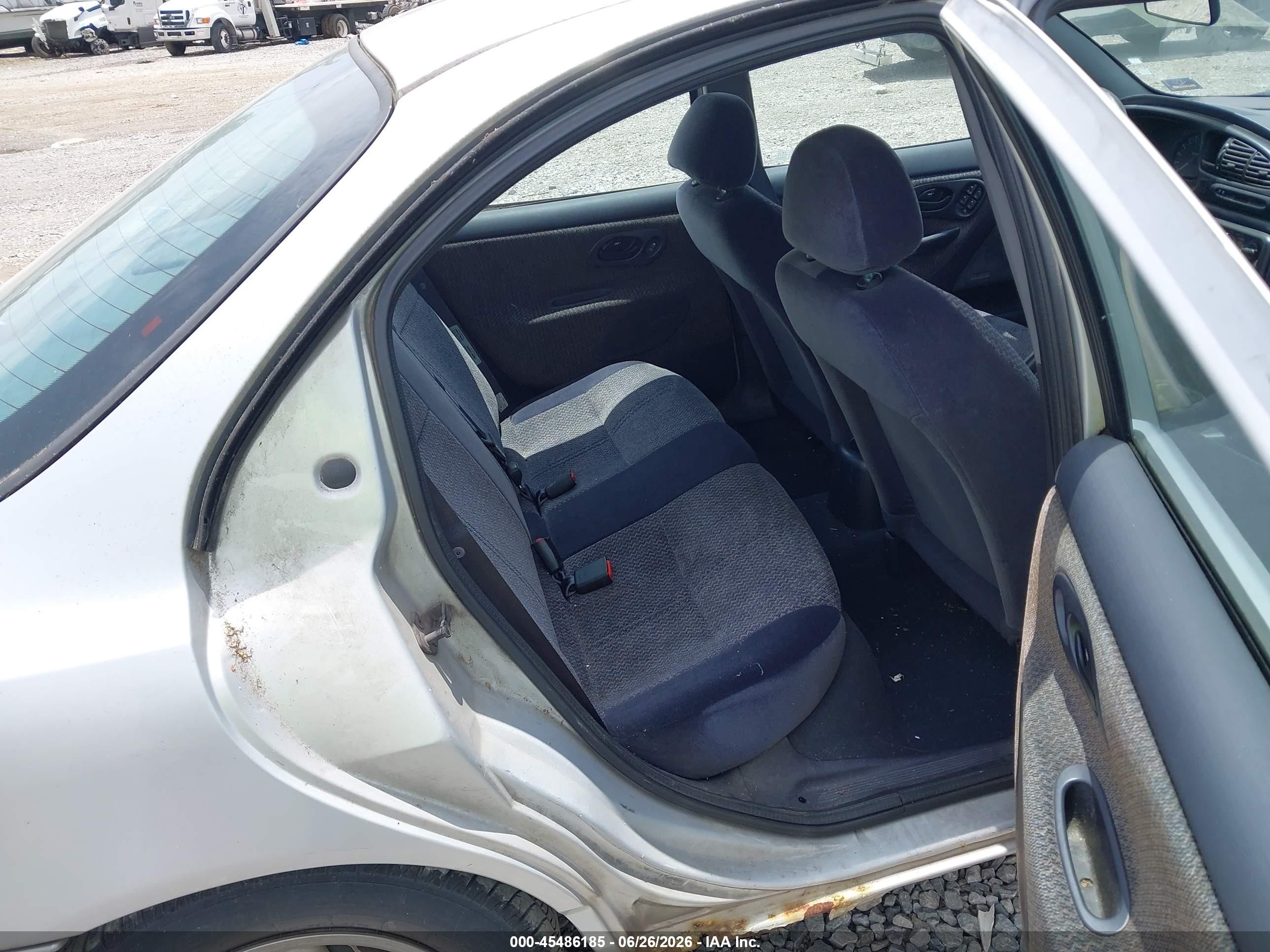 1998 Ford Contour Lx Gray vin: 1FALP6538WK178319