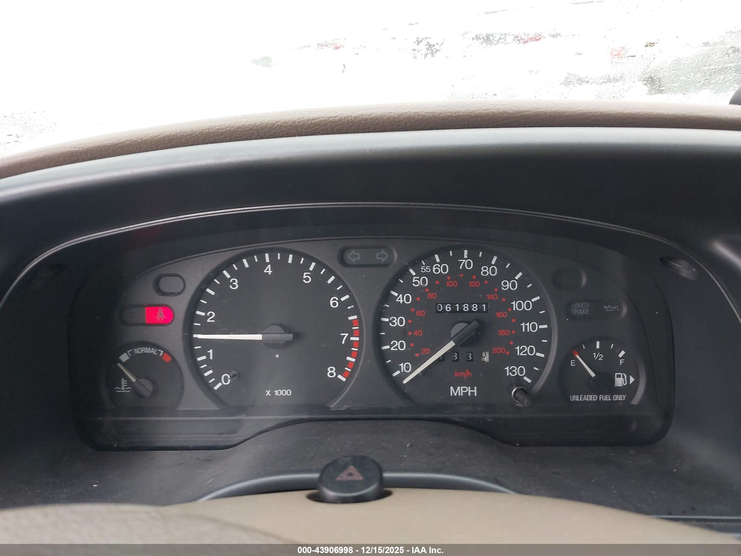 1996 Ford Contour Gl/sport Gray vin: 1FALP6539TK210920