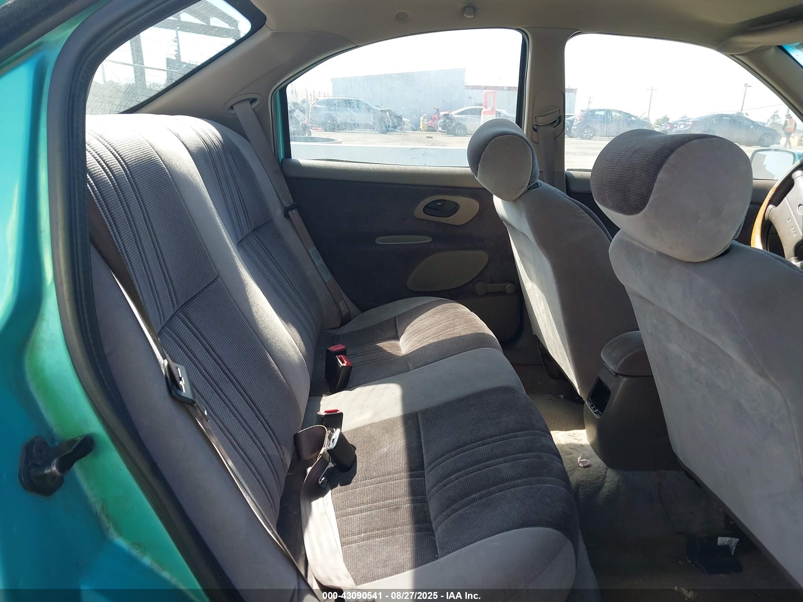 1995 Ford Contour Gl Turquoise vin: 1FALP653XSK119556