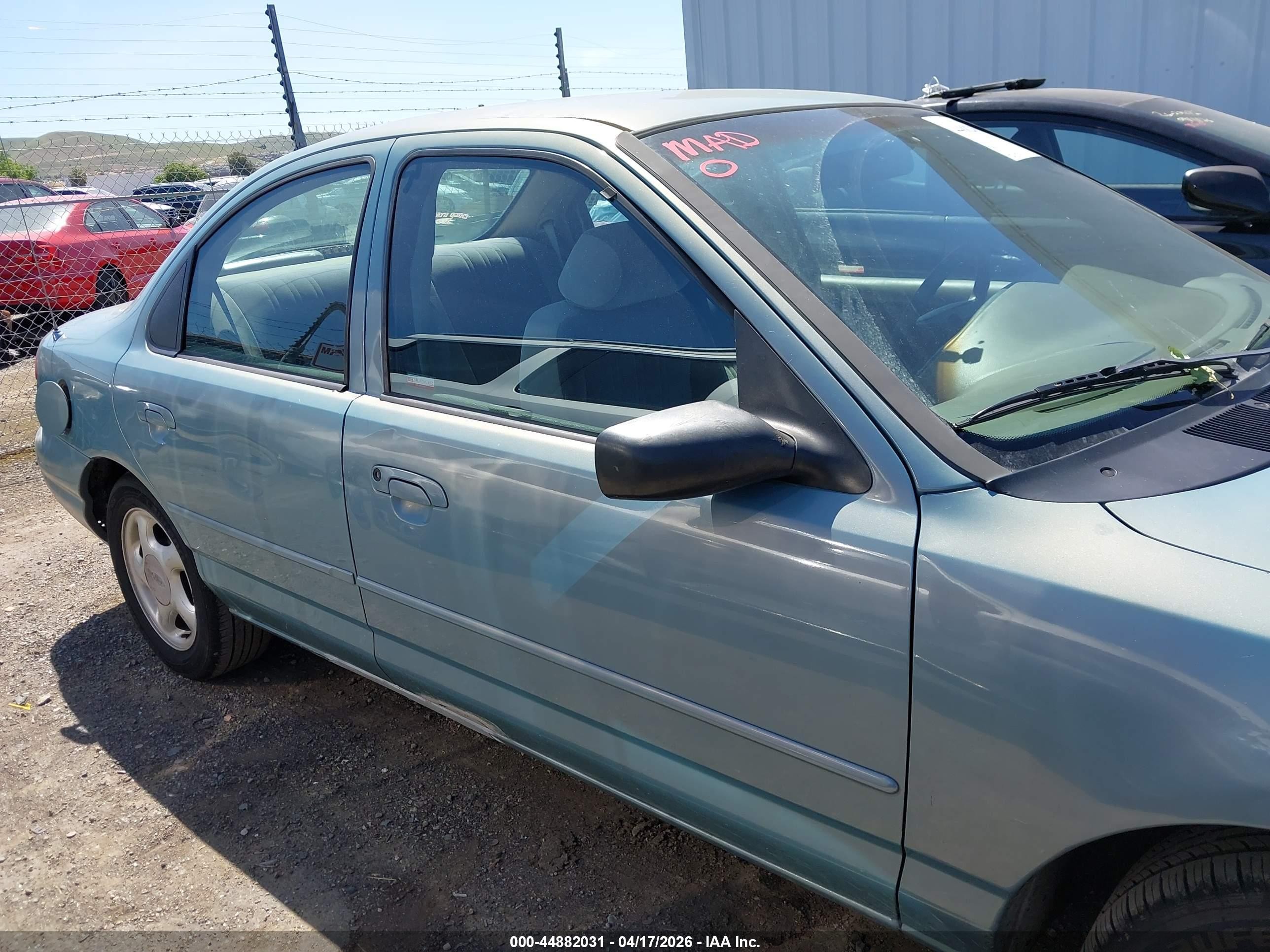 1996 Ford Contour Gl/sport Blue vin: 1FALP653XTK240153