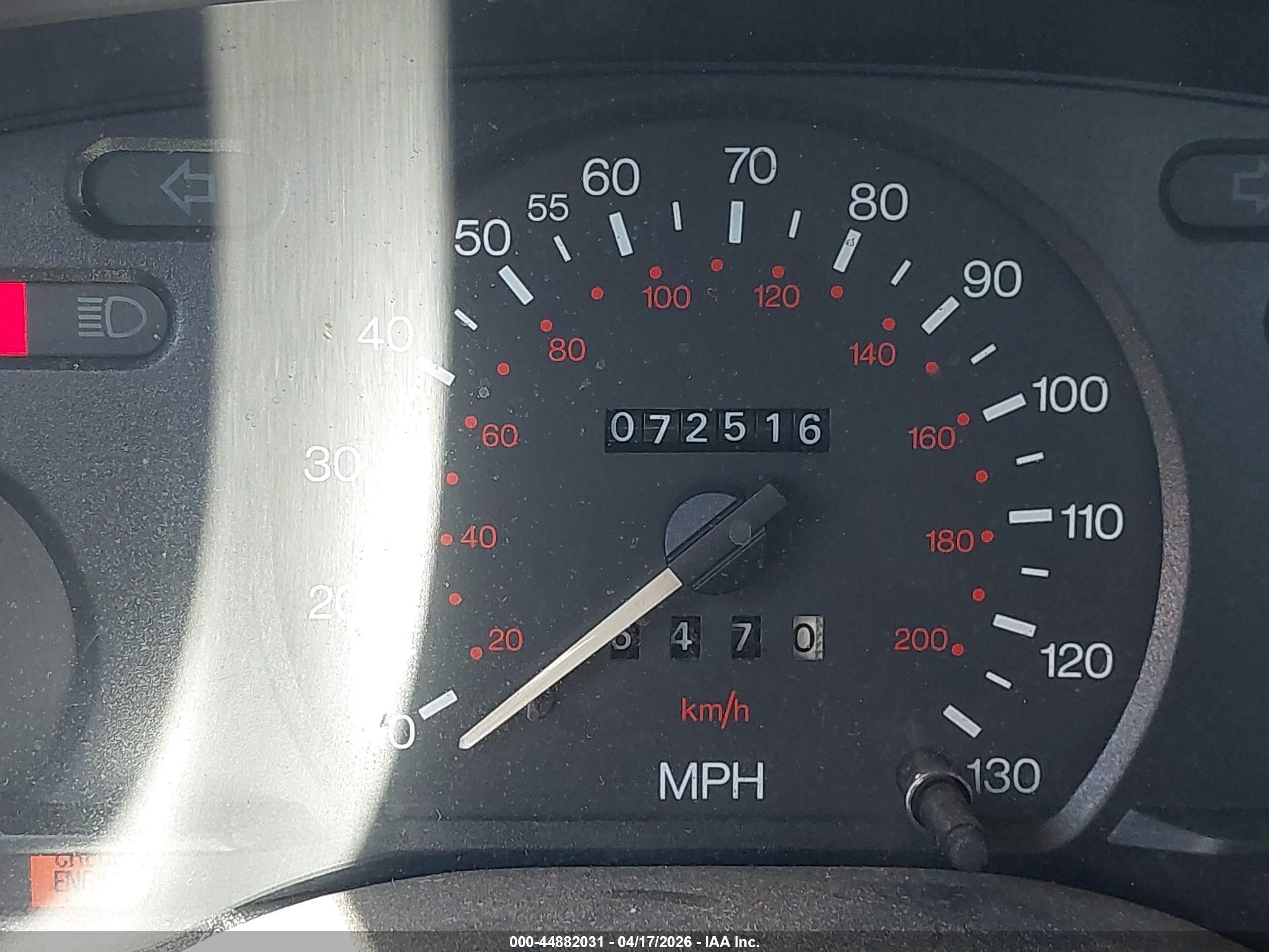 1996 Ford Contour Gl/sport Blue vin: 1FALP653XTK240153