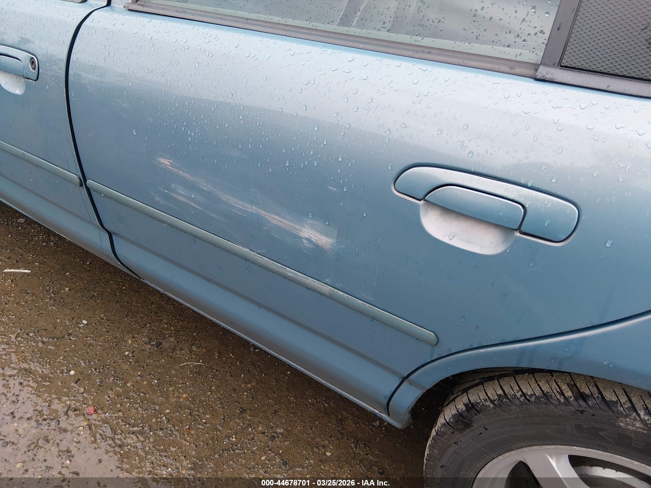 1997 Ford Contour Gl Light Blue vin: 1FALP653XVK157146