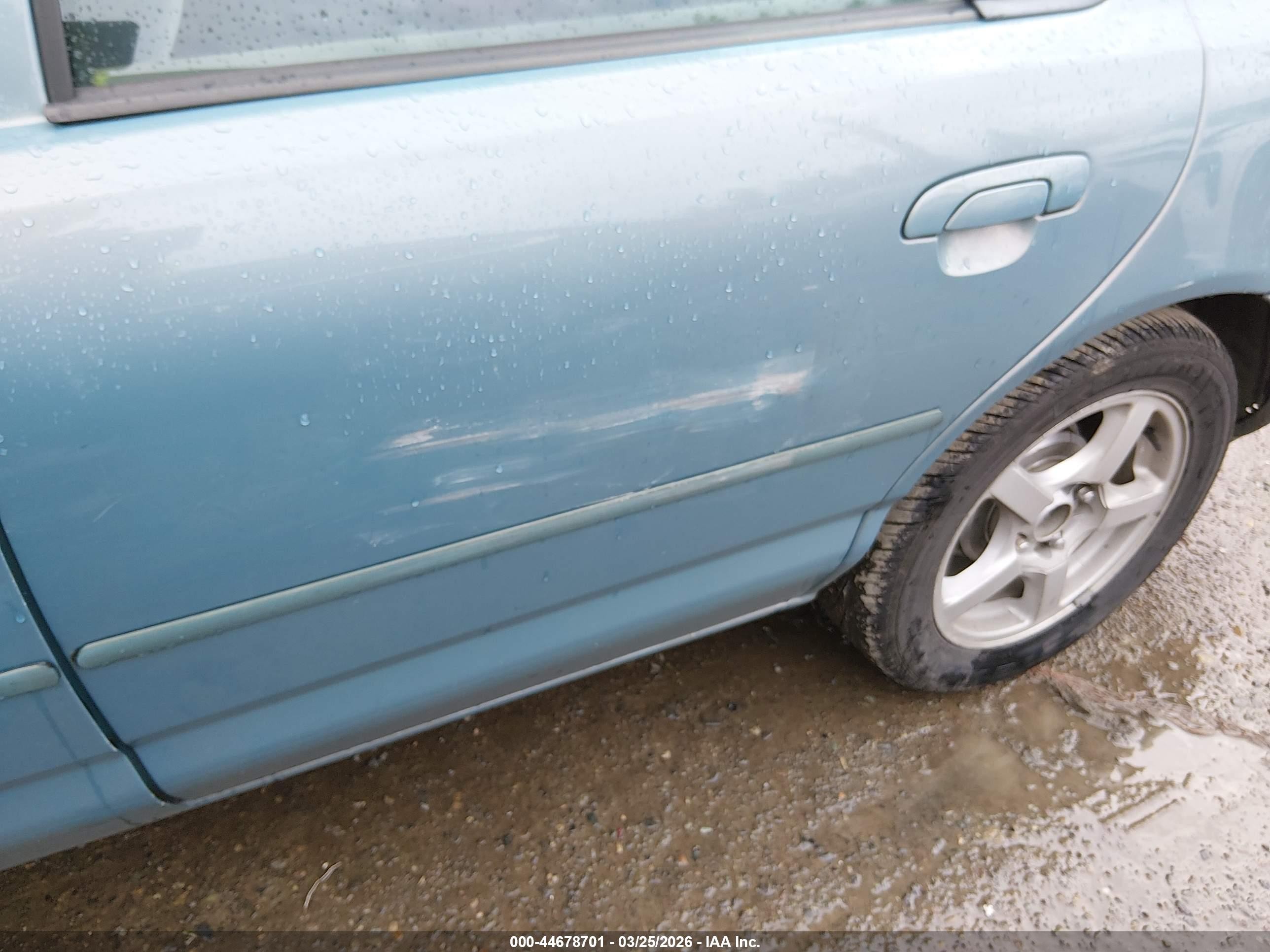 1997 Ford Contour Gl Light Blue vin: 1FALP653XVK157146