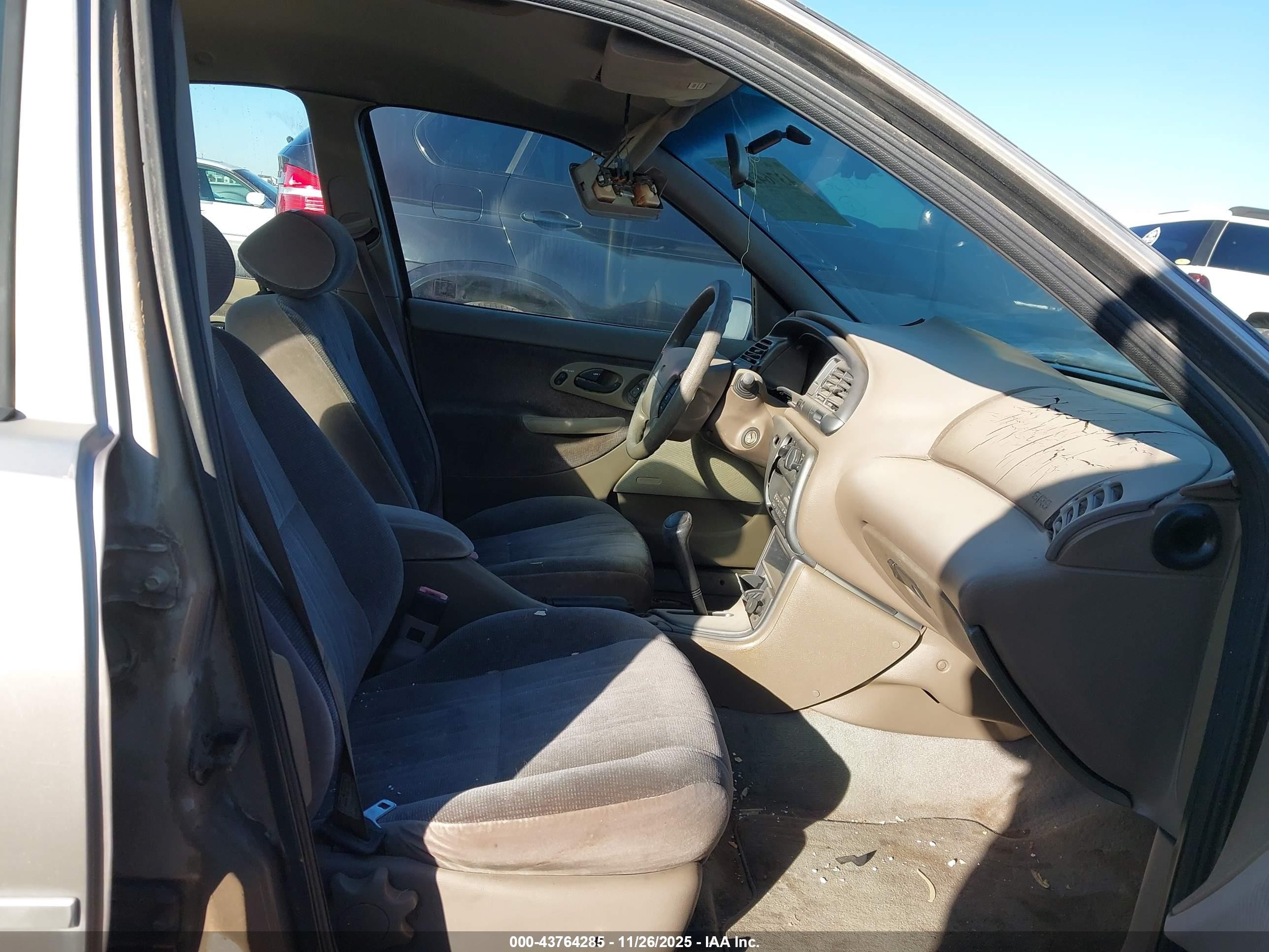 1995 Ford Contour Gl Gray vin: 1FALP65L0SK170886
