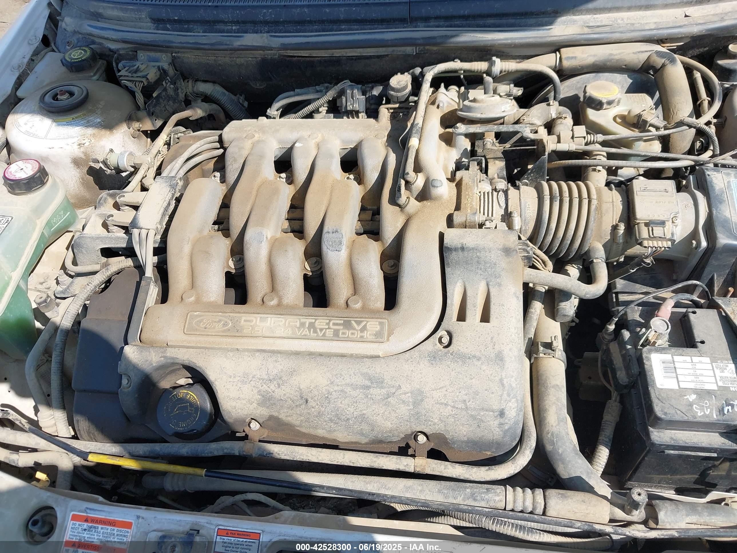 1995 Ford Contour Gl White vin: 1FALP65L1SK152607