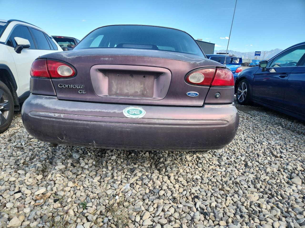 1996 Ford Contour Gl Purple vin: 1FALP65L2TK163889