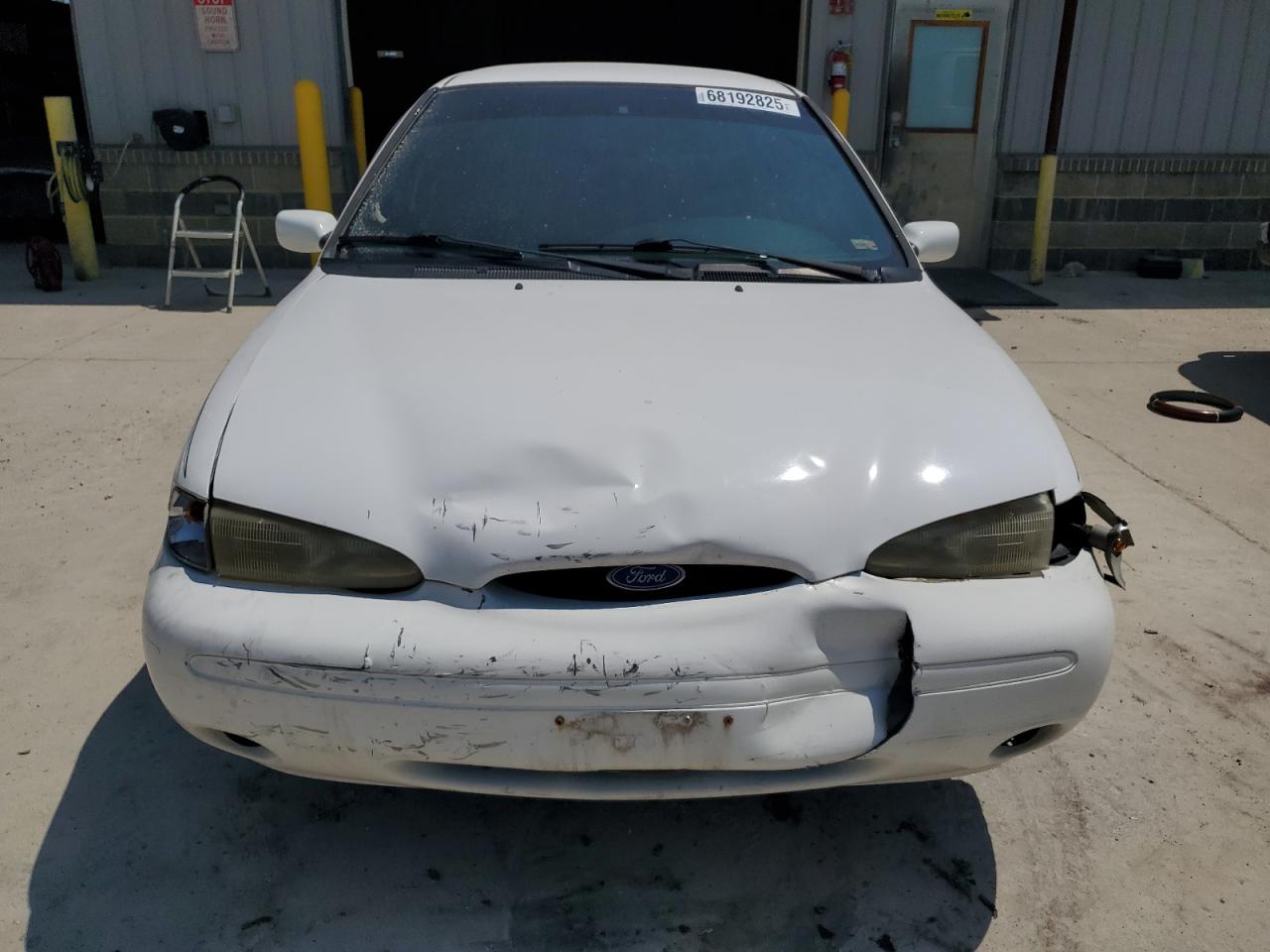 1996 Ford Contour Gl White vin: 1FALP65Z1TK226551
