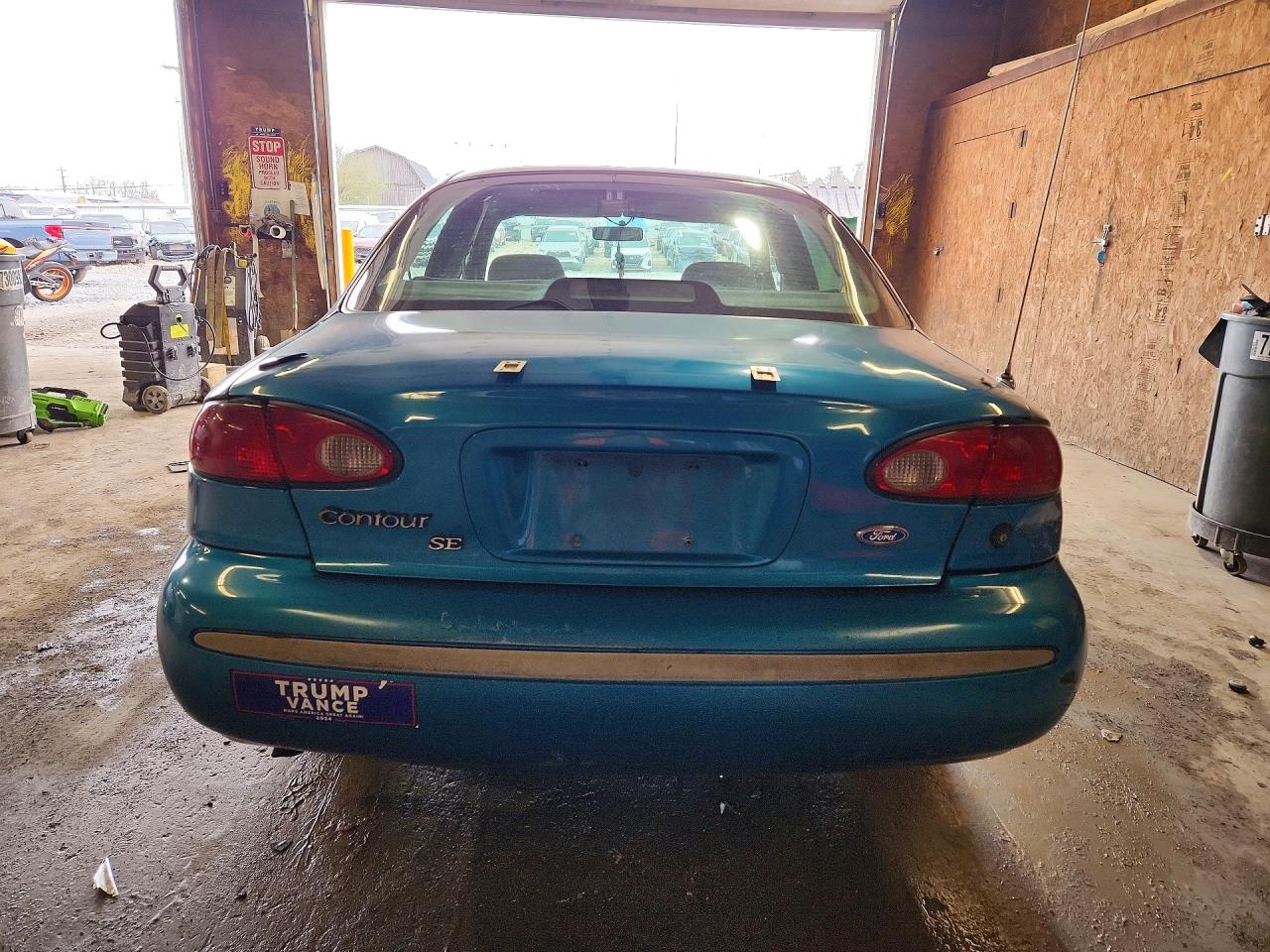1995 Ford Contour Se Blue vin: 1FALP67L8SK208023