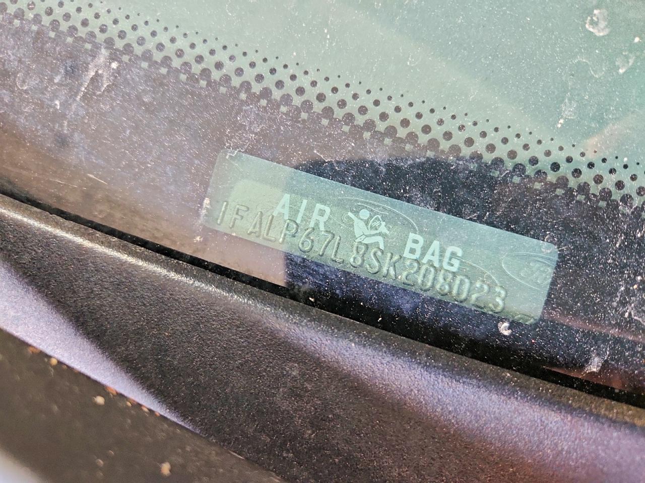 1995 Ford Contour Se Blue vin: 1FALP67L8SK208023
