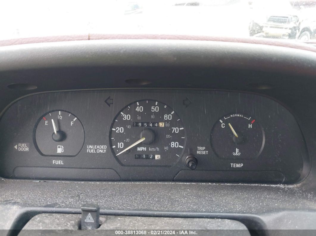1992 Ford Escort Lx Red vin: 1FAPP11J0NW198581