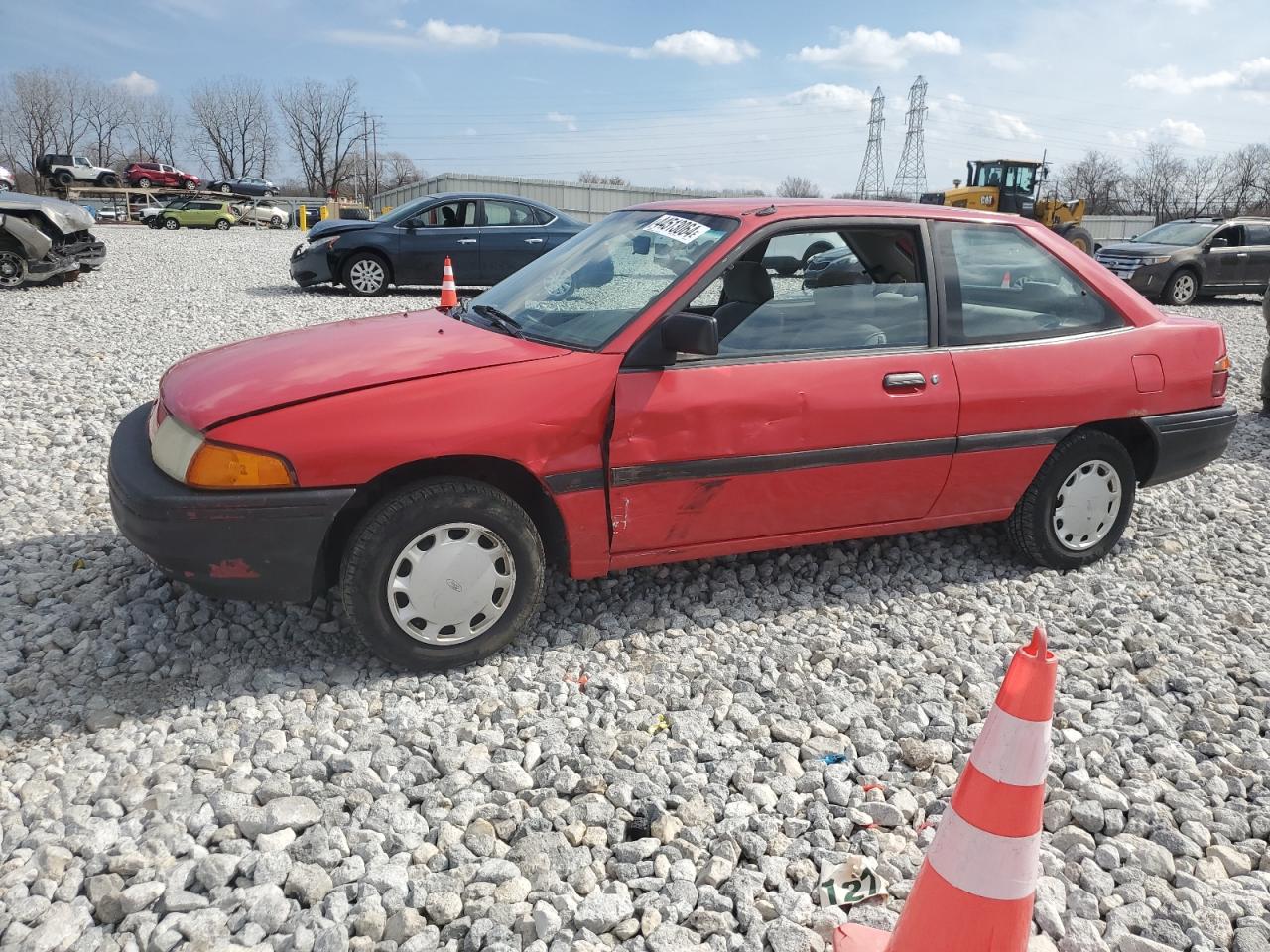 Price & History 1992 Ford Escort Lx 1.9l 4 vin: 1FAPP11J8NW173217