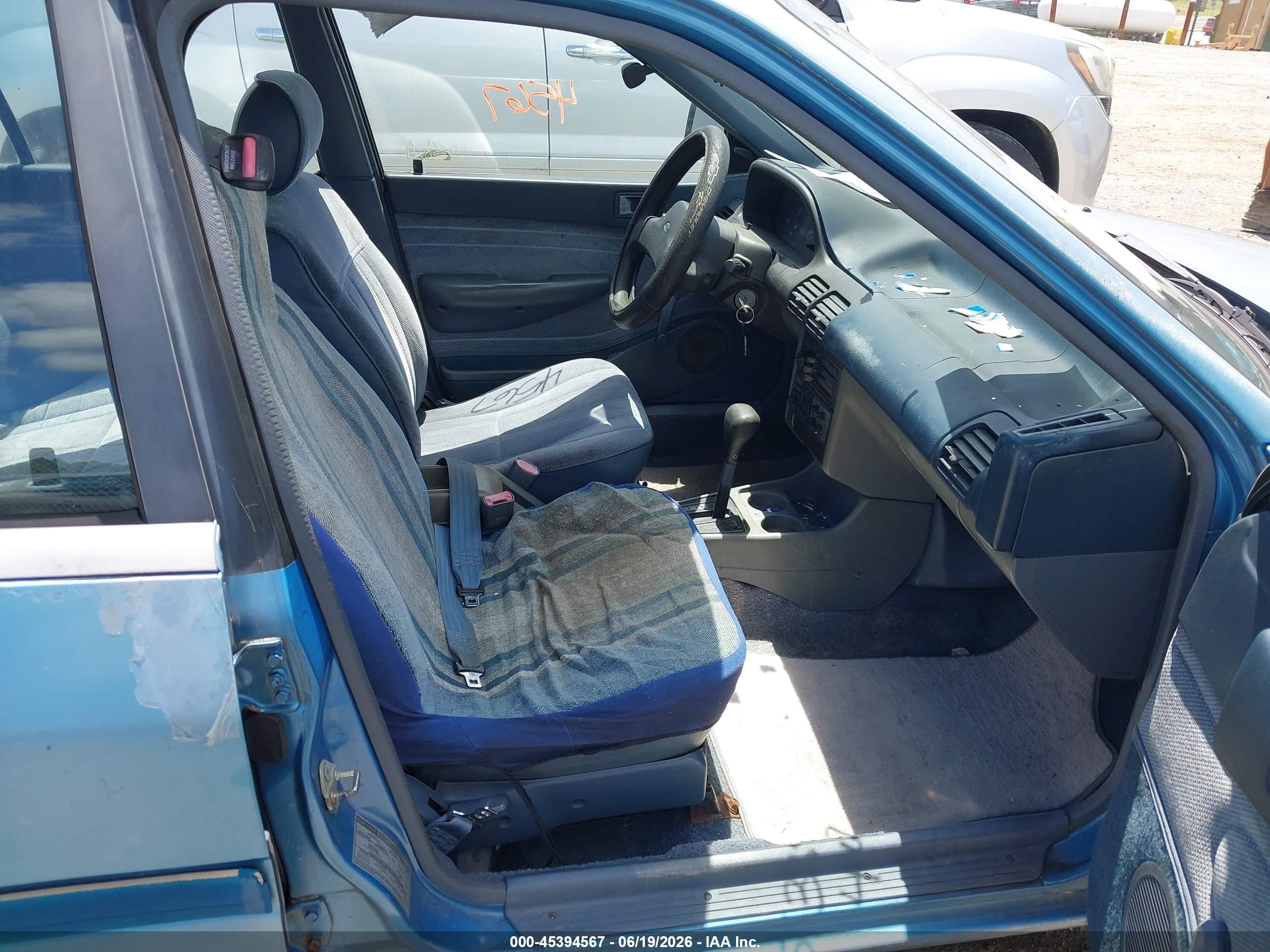 1993 Ford Escort Lx Blue vin: 1FAPP14JXPW218088
