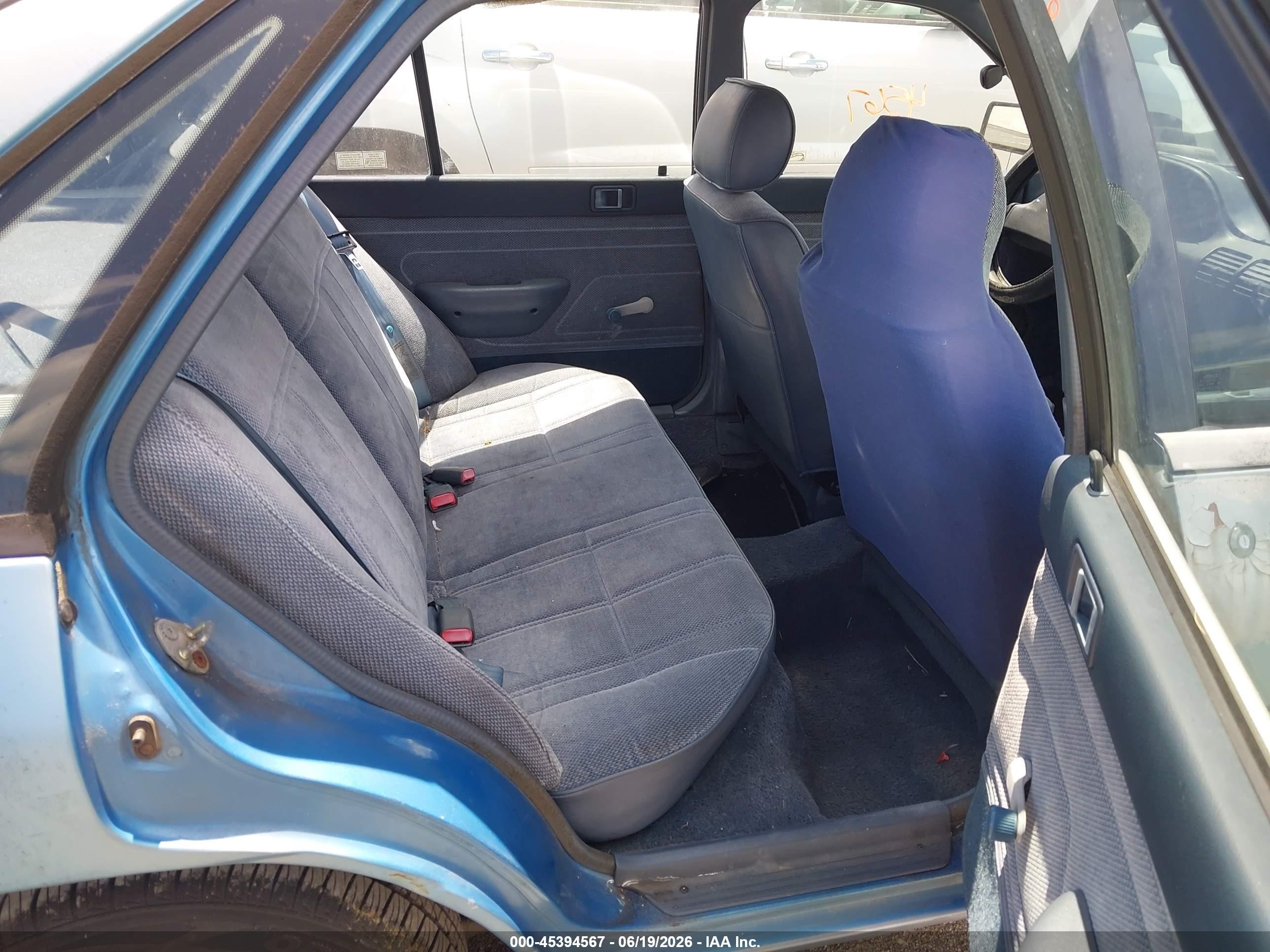 1993 Ford Escort Lx Blue vin: 1FAPP14JXPW218088