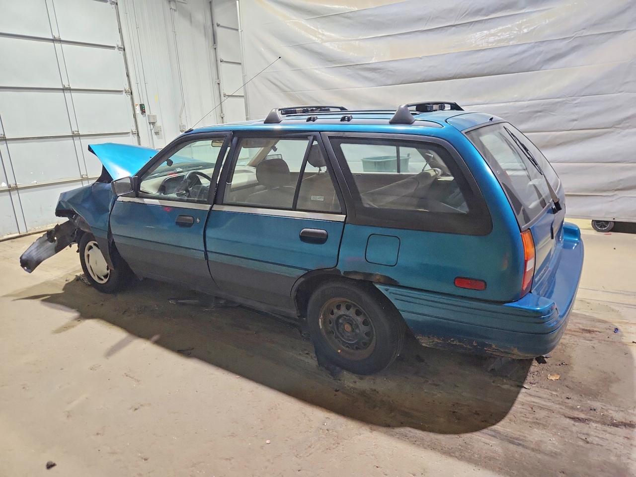 1993 Ford Escort Lx Зеленый vin: 1FAPP15J5PW324351