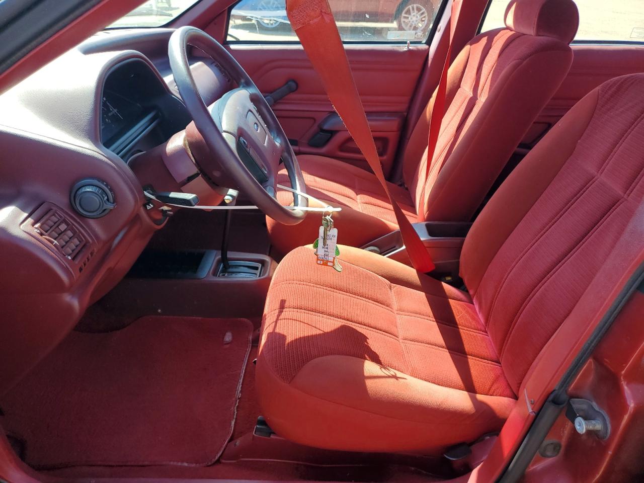 1989 Ford Tempo Gl Maroon vin: 1FAPP36X2KK220947