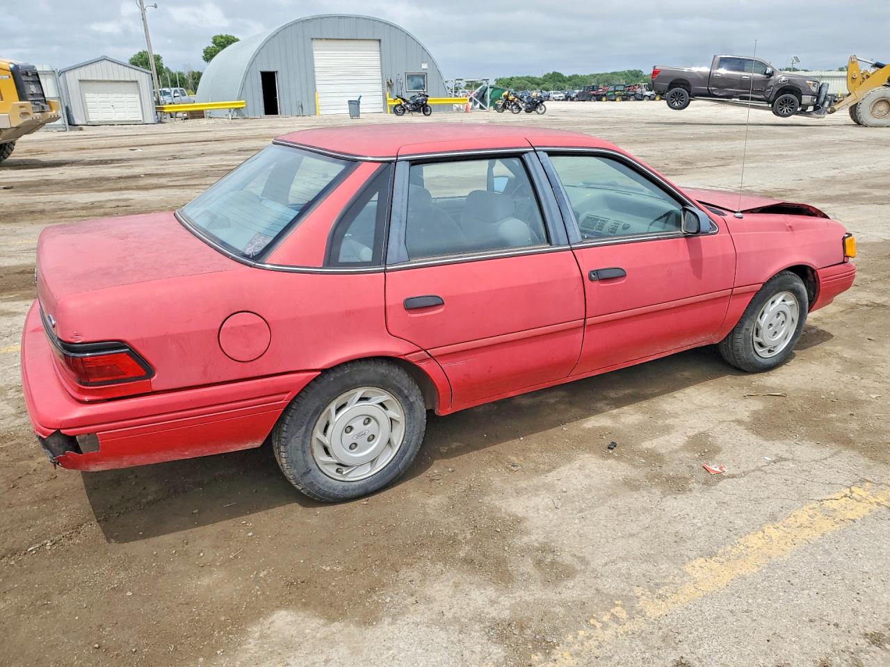 1994 Ford Tempo Gl Red vin: 1FAPP36X3RK229702