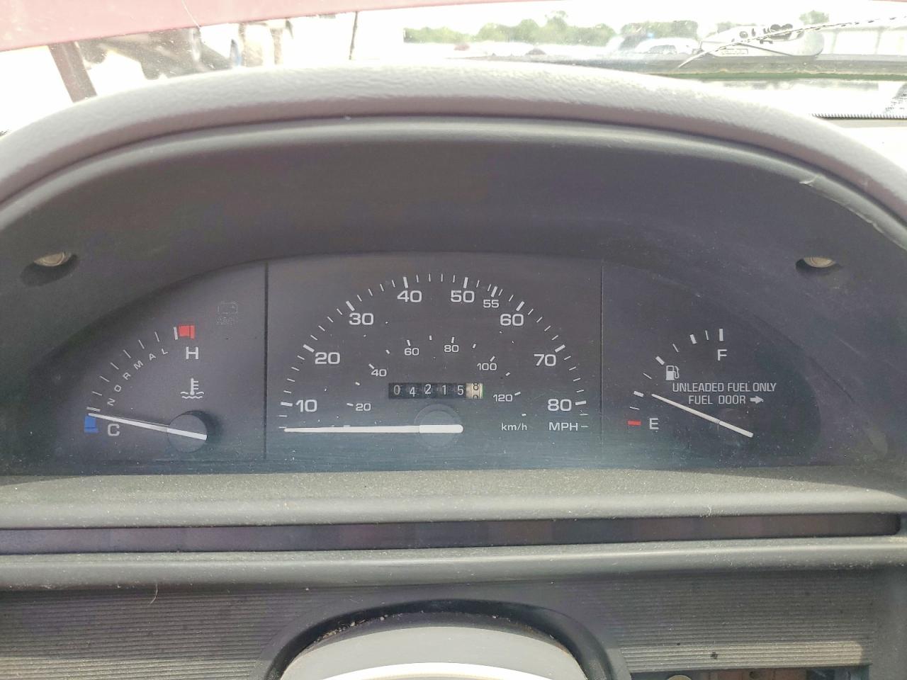 1994 Ford Tempo Gl Red vin: 1FAPP36X3RK229702
