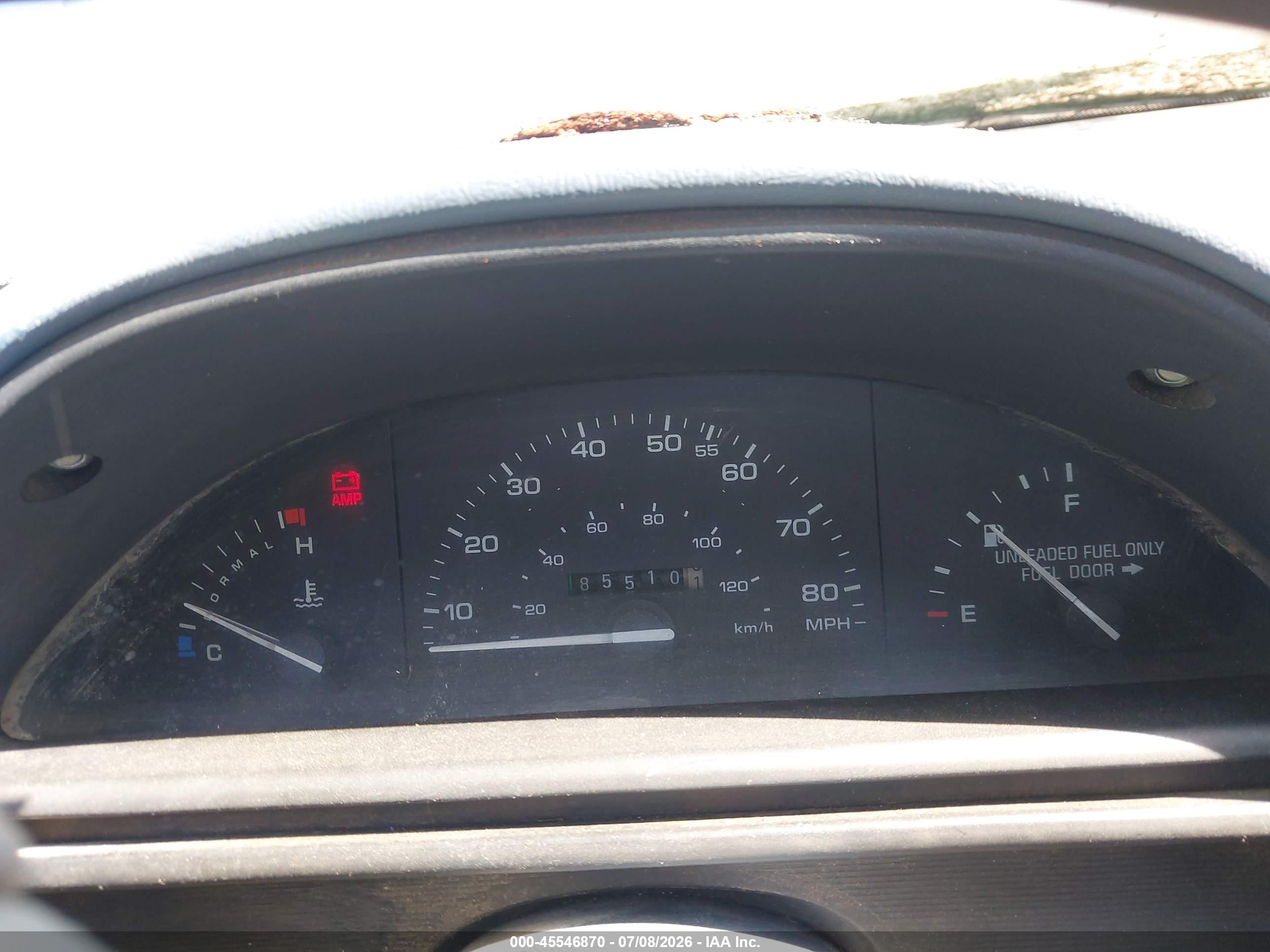 1994 Ford Tempo Gl Blue vin: 1FAPP36X9RK123612