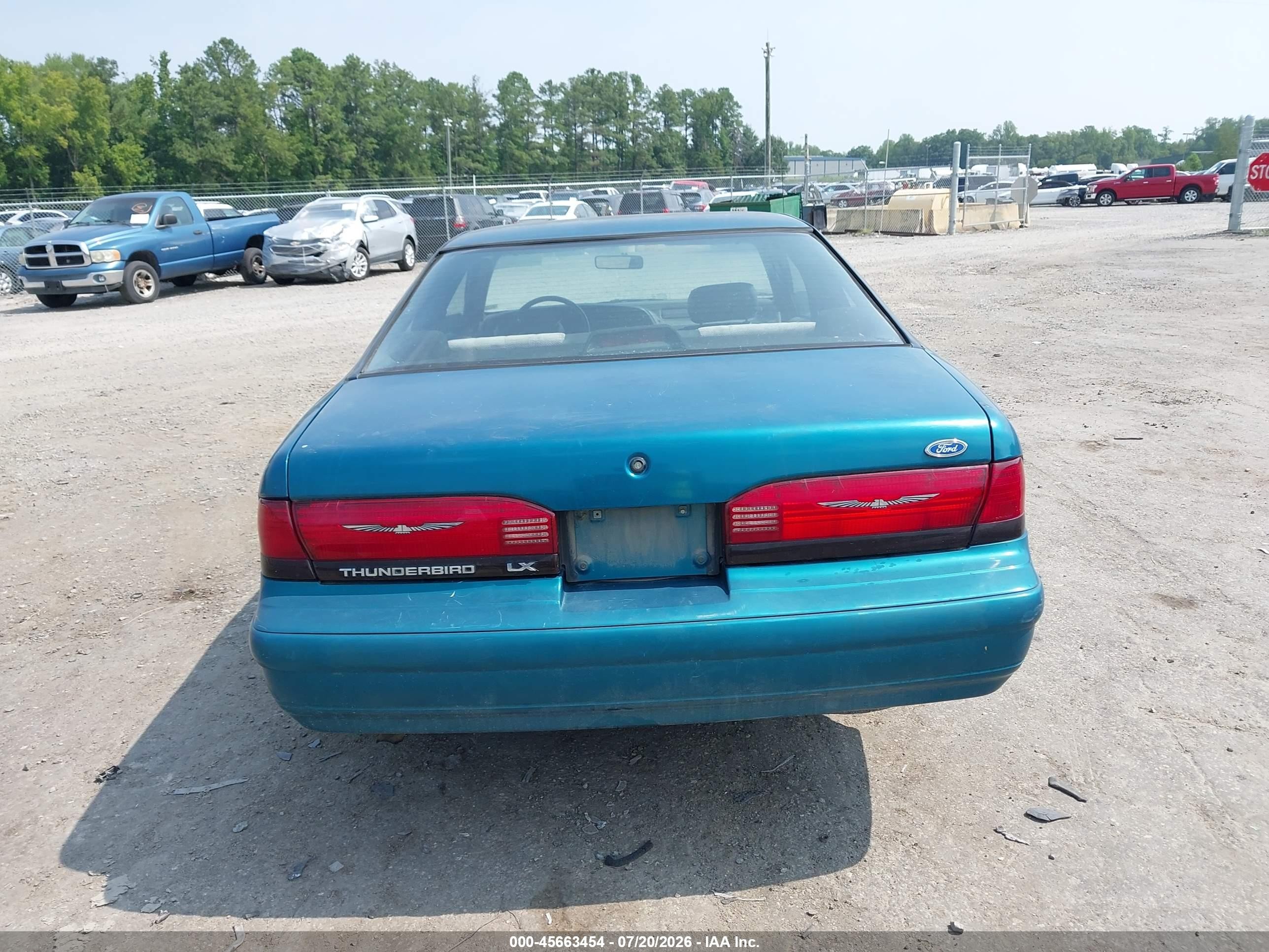 1993 Ford Thunderbird Lx Green vin: 1FAPP6241PH127855