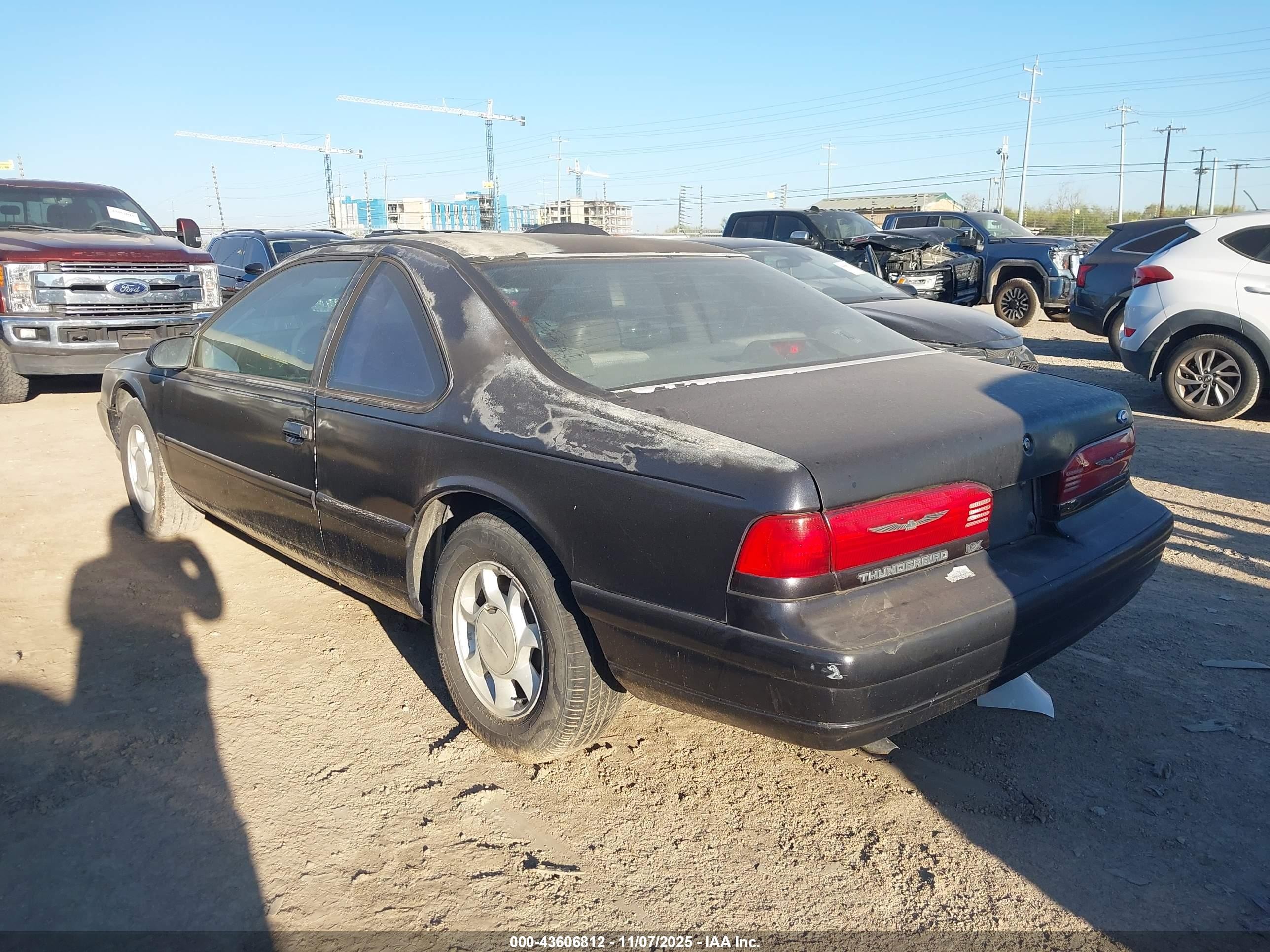 1993 Ford Thunderbird Lx Black vin: 1FAPP6241PH223095