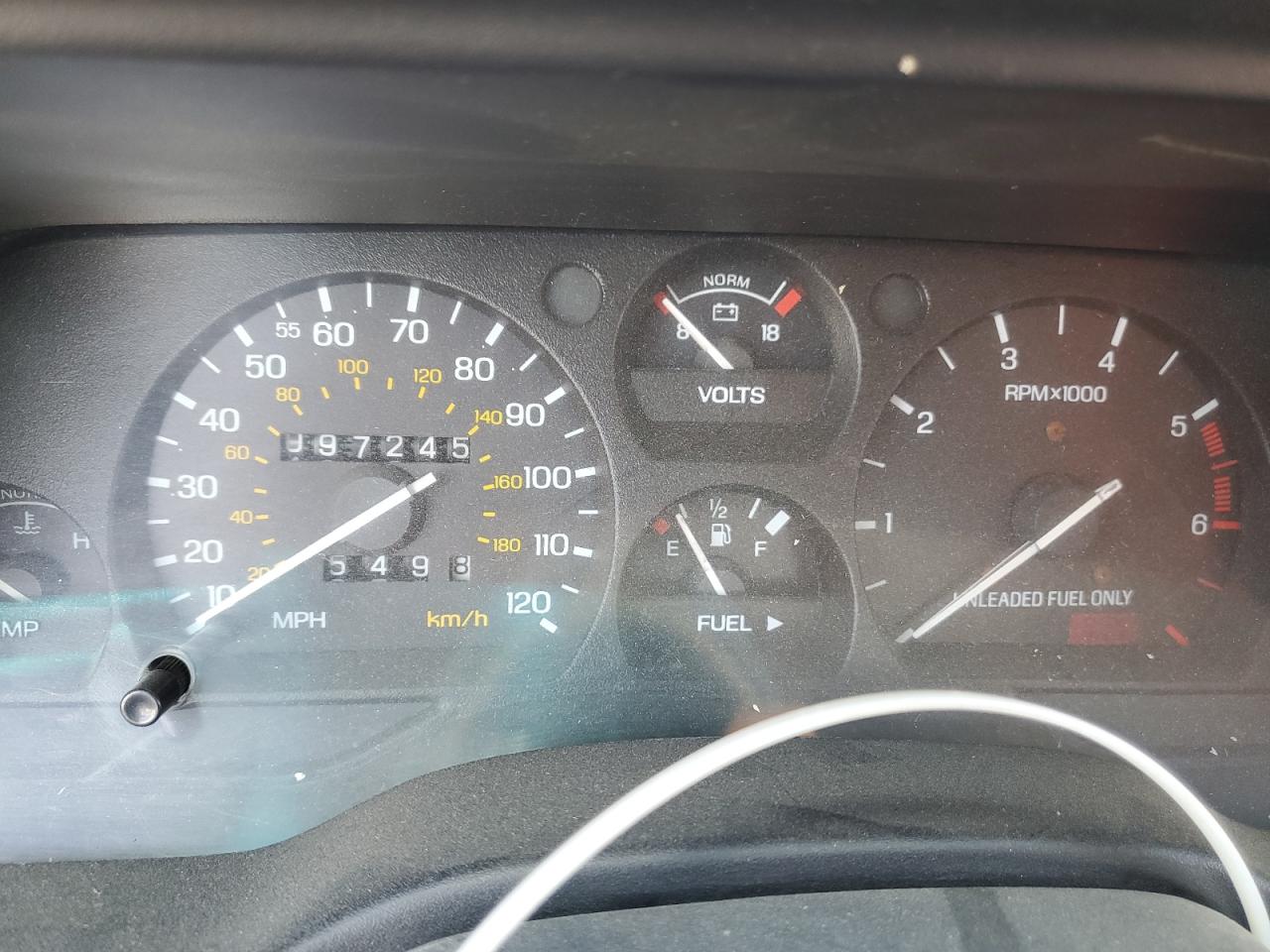 1993 Ford Thunderbird Lx White vin: 1FAPP6242PH206662