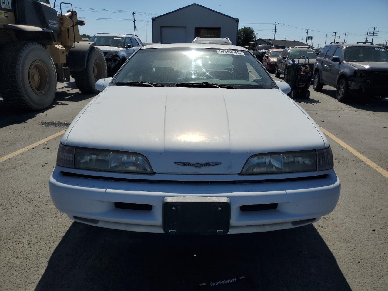 1993 Ford Thunderbird Lx White vin: 1FAPP6242PH206662
