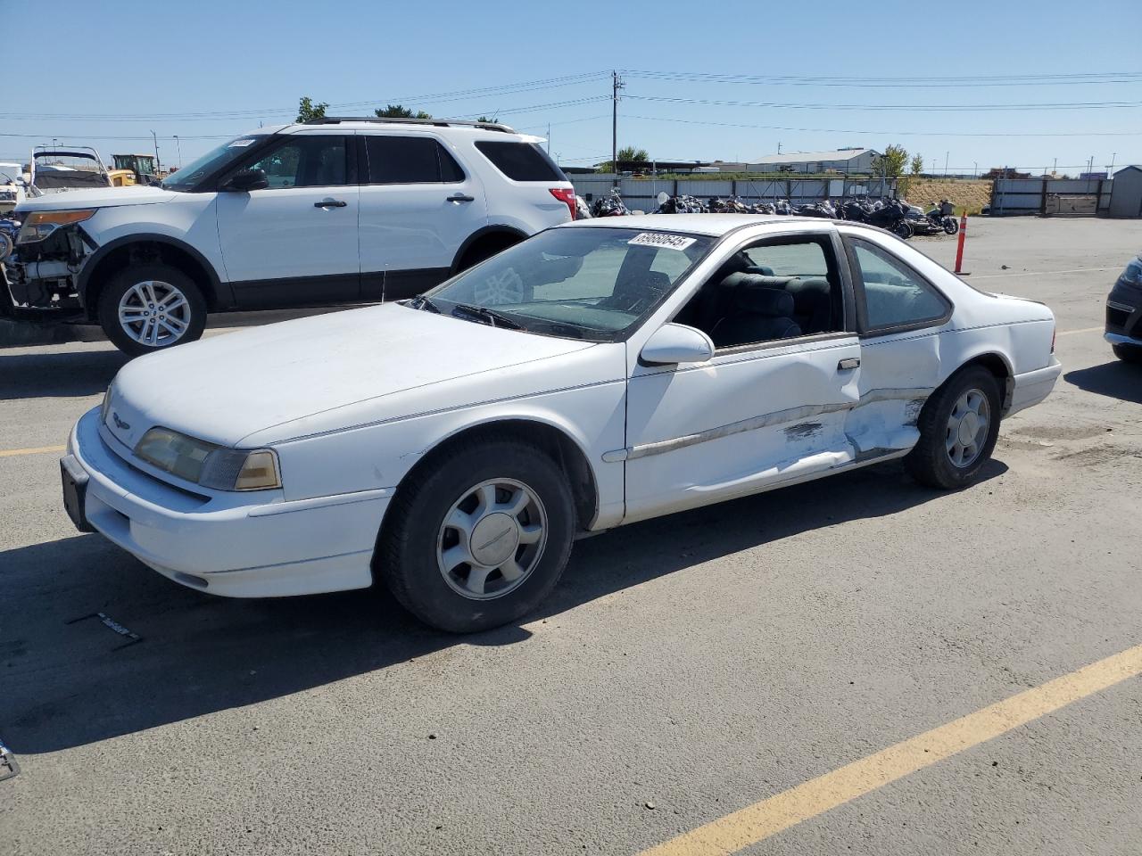1993 Ford Thunderbird Lx White vin: 1FAPP6242PH206662