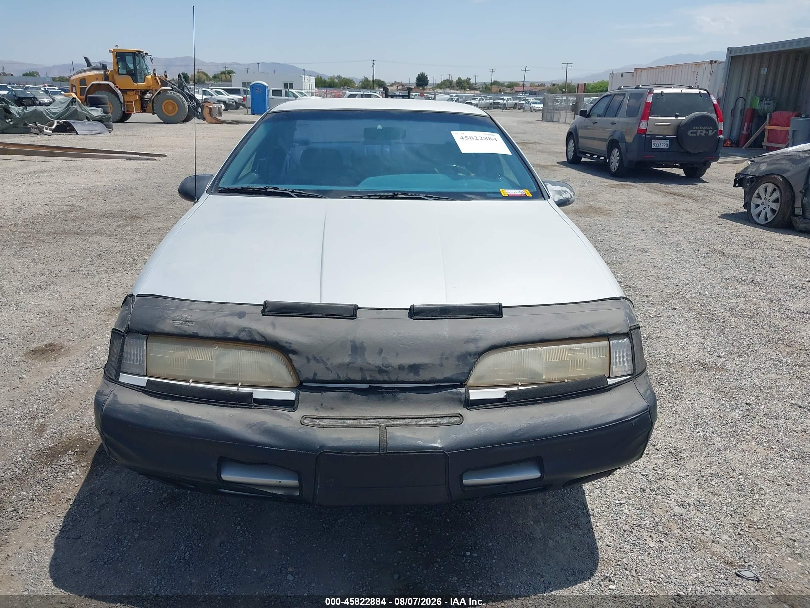1992 Ford Thunderbird Lx Silver vin: 1FAPP6245NH160810
